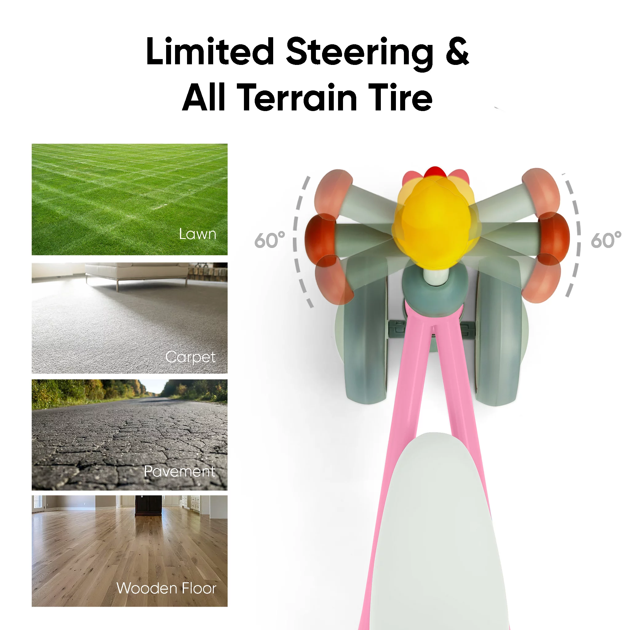 KRIDDO Baby Balance Bike for 1-2 Year Old Boy and Girl Gifts, Toddler Mini Bike for One Year Old First Birthday Gifts Baby Toys 12 Months to 2.5 Year Old, White - Womvr