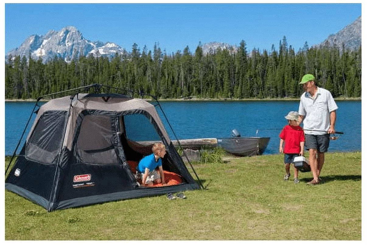 Coleman 6-Person Carlsbad Dark Room Dome Camping Tent with Screen Room - Womvr