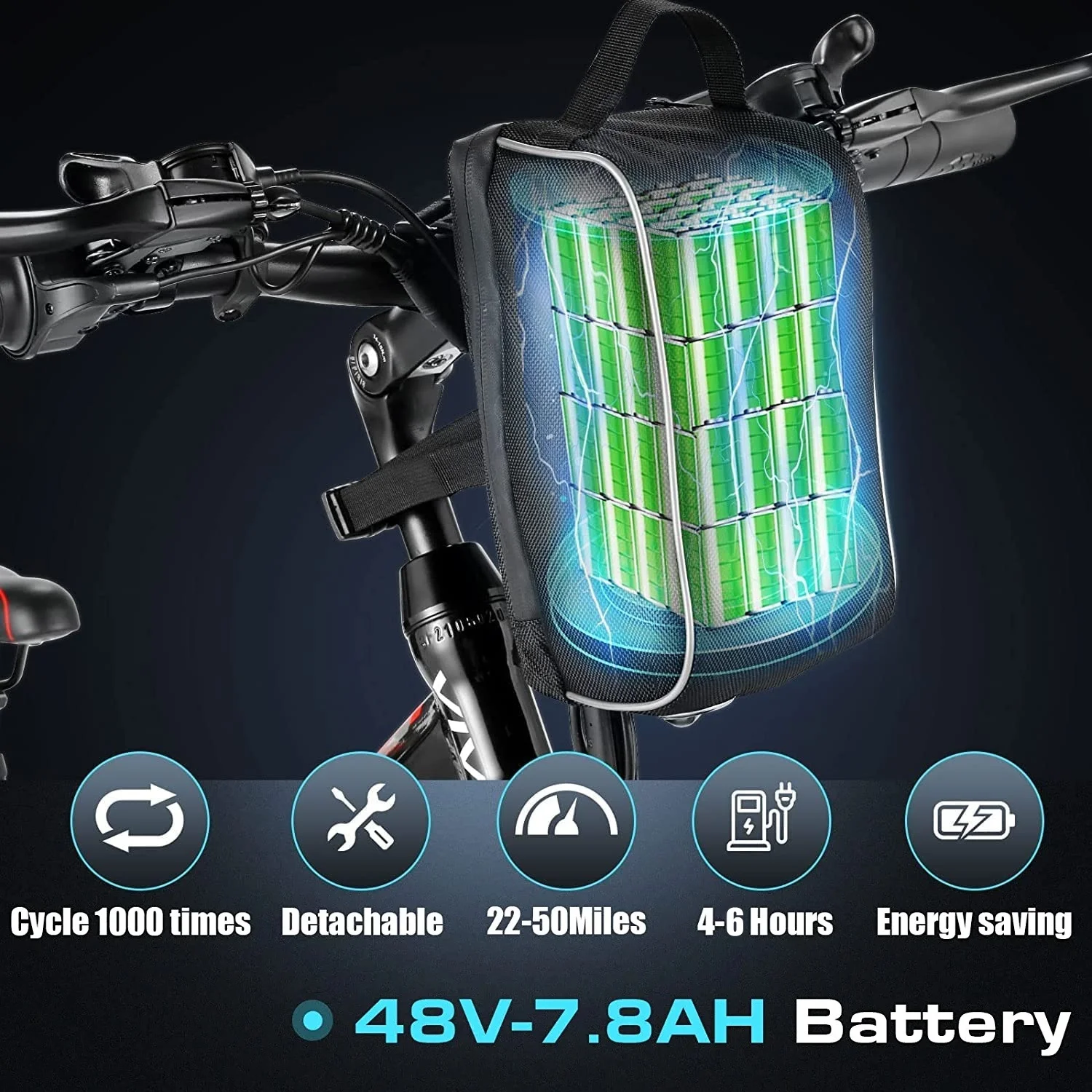 Vivi Electric Bike for Adults 26