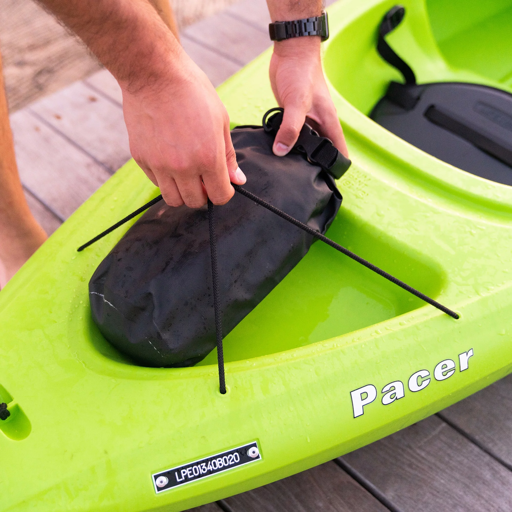 Lifetime Pacer 8 ft. Sit-Inside Kayak, Green (91032) - Womvr