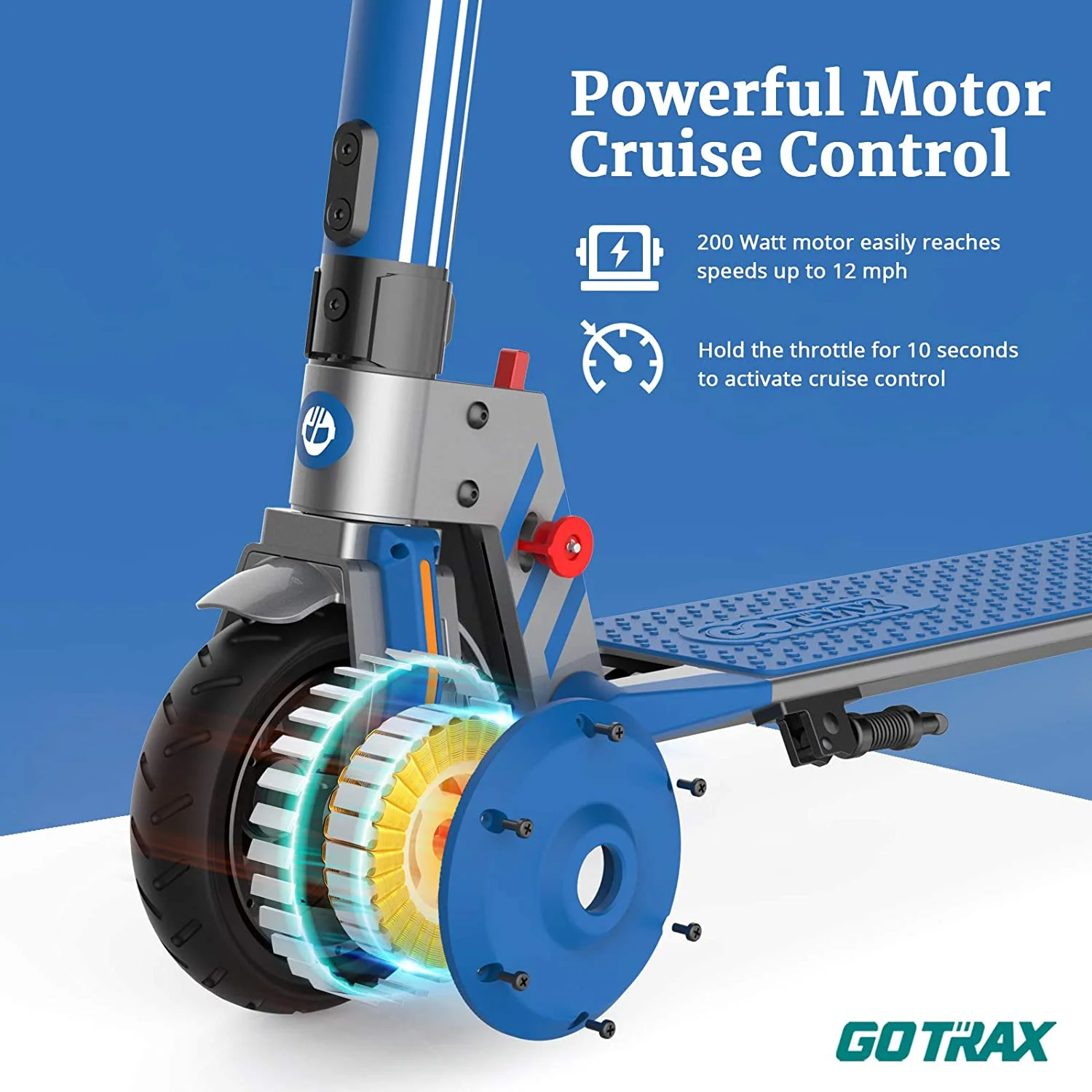 GOTRAX Vibe Electric Scooter for Kids Teens 8-15, 250W 6.5