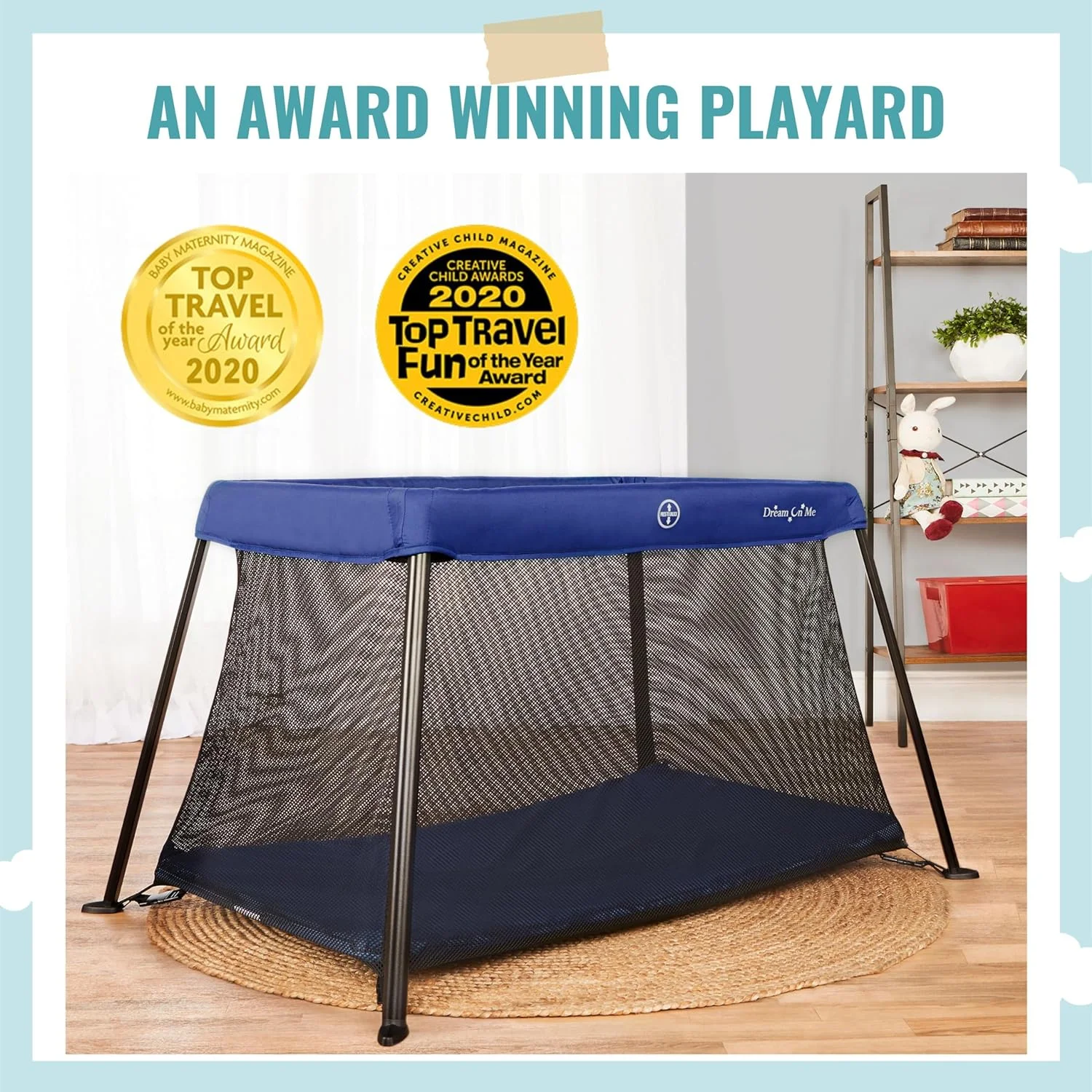 Dream On Me Travel Light Play Yard - Womvr