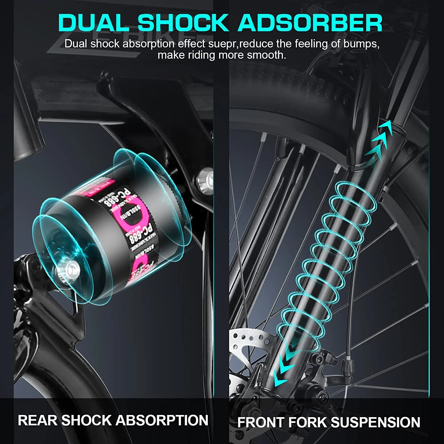 Vivi Electric Bike for Adults 26