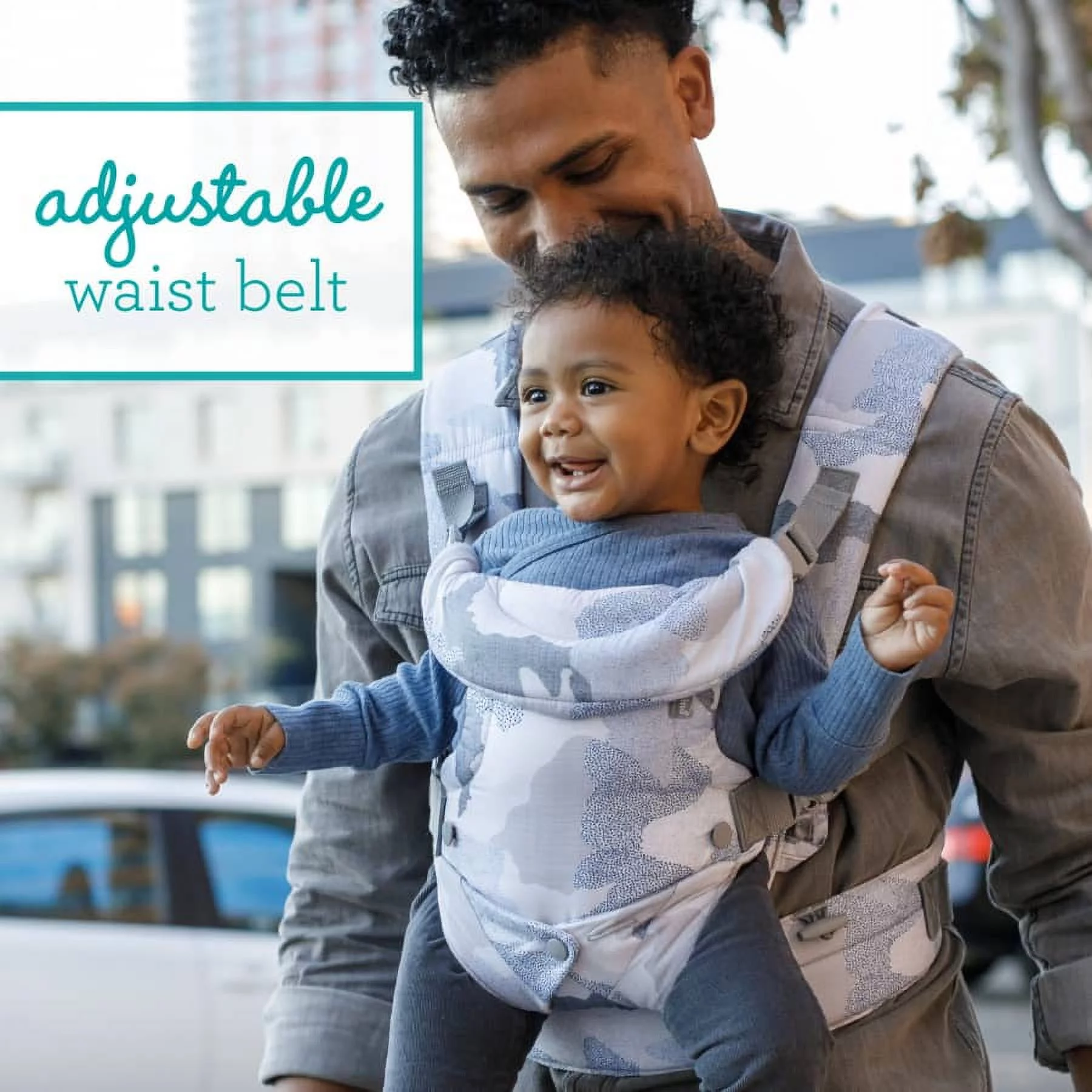 Infantino Nature & Nurture Convertible Baby Carrier, 4-Position, 8-32lbs, 0-9 Months, Sandy Tan - Womvr