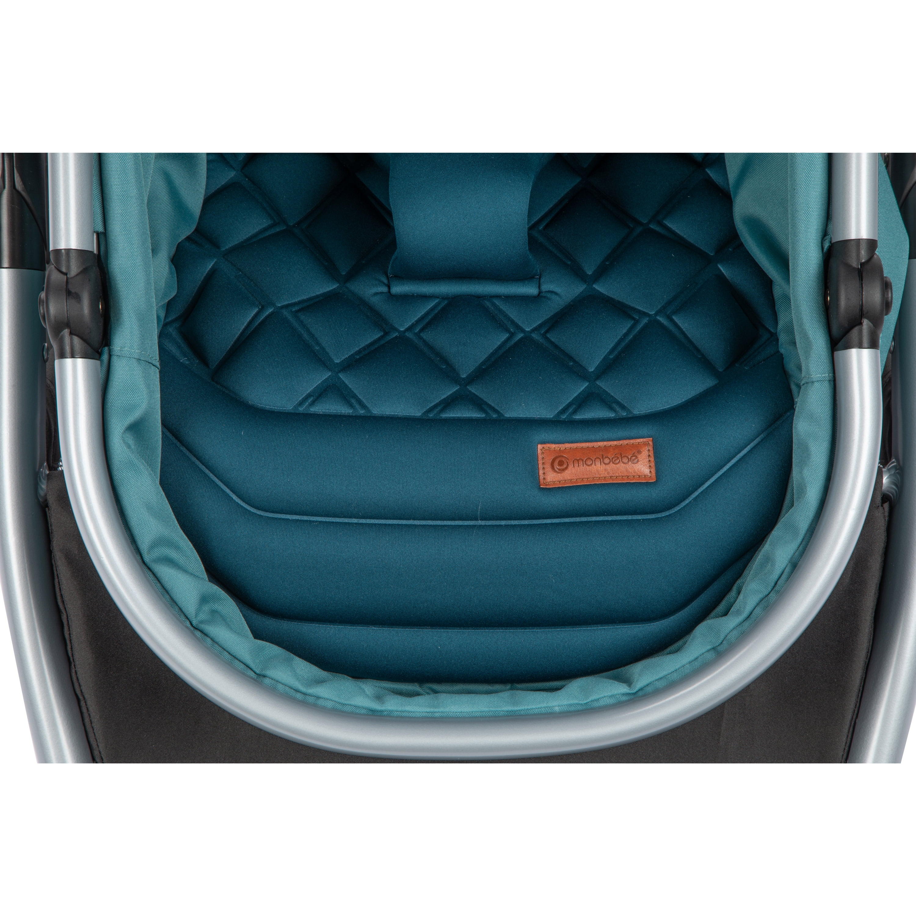 Monbebe Lynx 6 in 1 Modular Travel System Stroller and Infant Car Seat, Leaf - Womvr