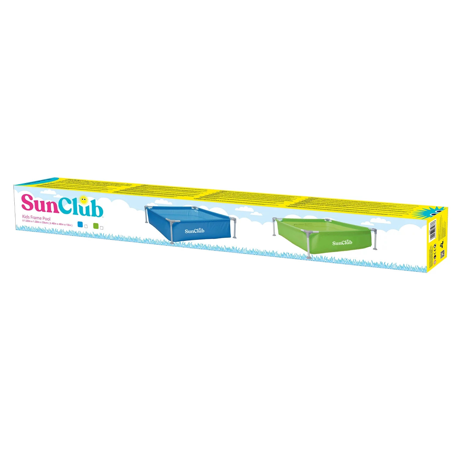 JLeisure Avenli 15 Foot x 36 Inch Steel Frame Above Ground Swimming Pool - Womvr