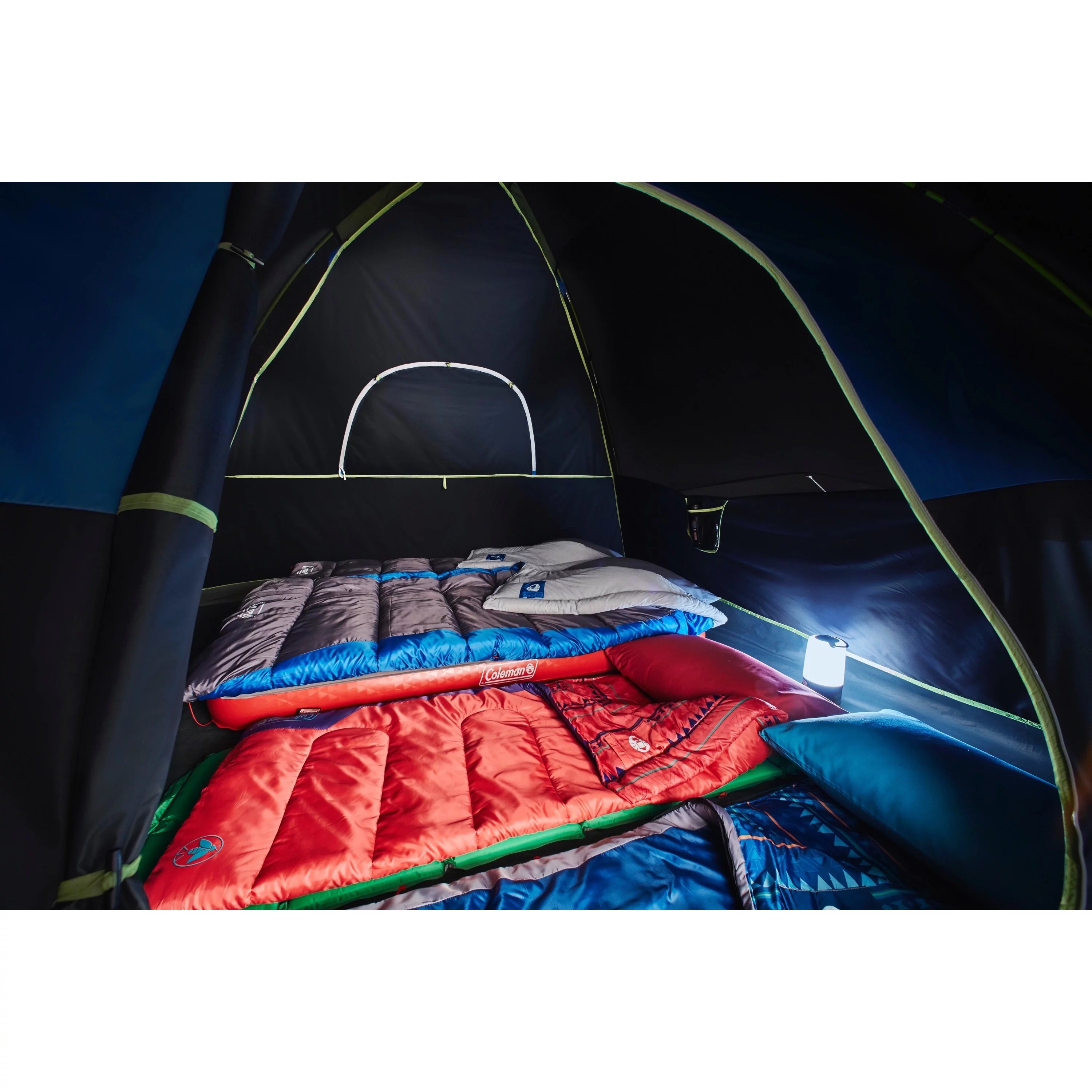 Coleman 6-Person Sundome Dark Room Dome Camping Tent - Womvr