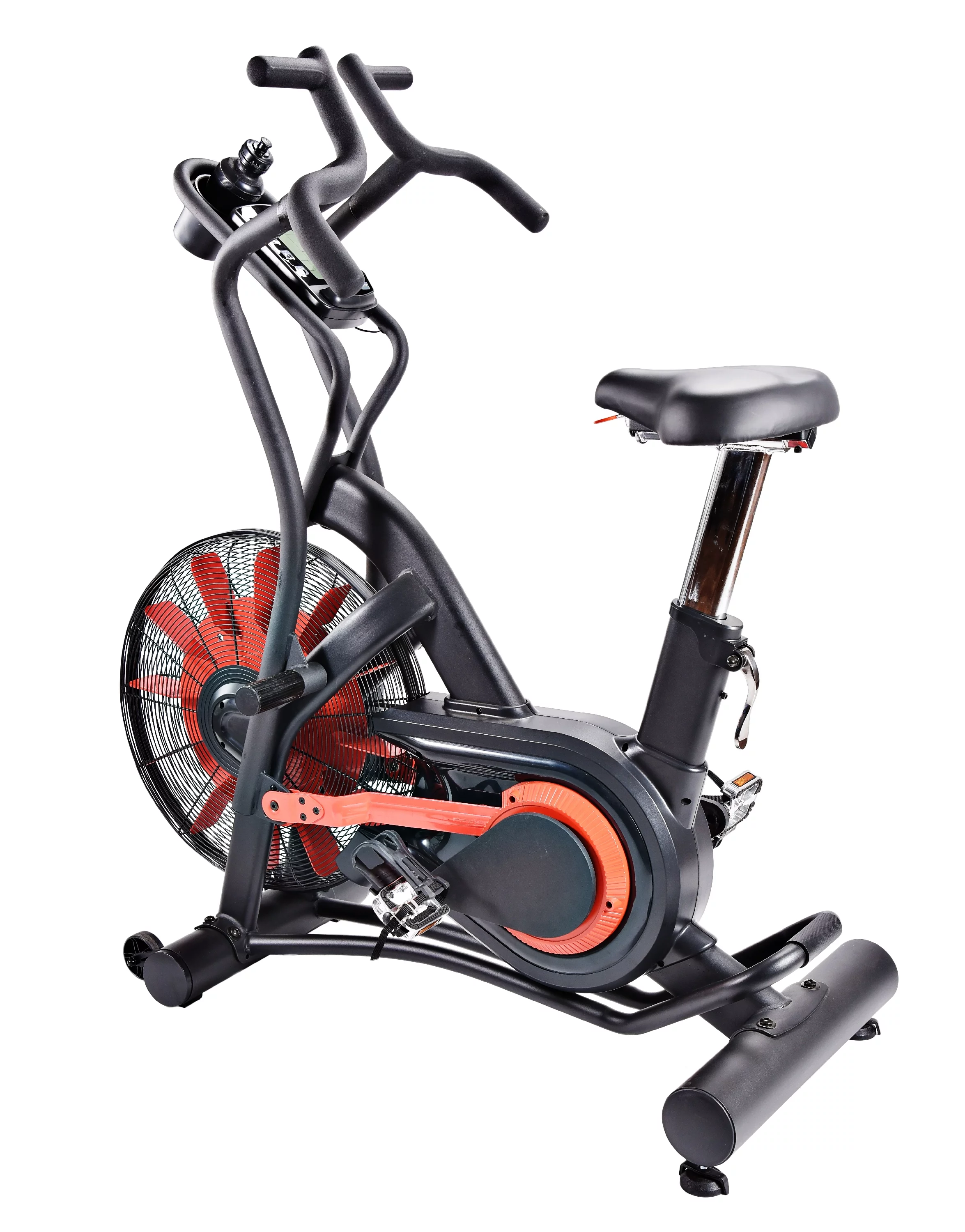 Stamina X Upright Exercise Bike with Dynamic Air Resistance, 350 lb. Weight Limit - Womvr