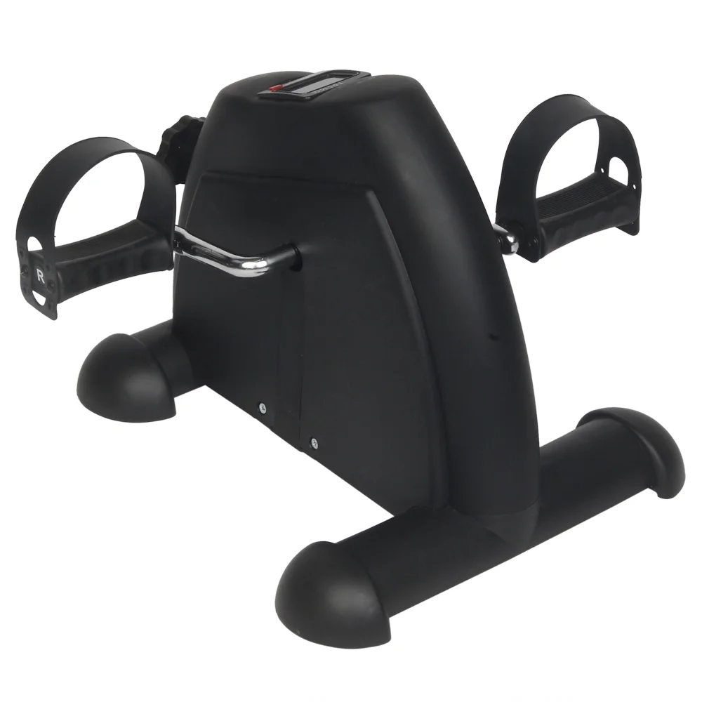 SalonMore Mini Cycle Exercise Bike Under Desk, for Leg/Arm Pedder, Black - Womvr