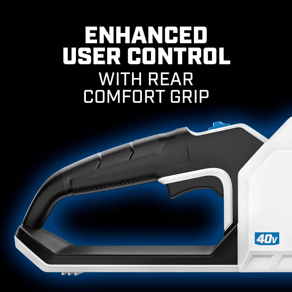 HART 40-Volt 16-inch SUPERCHARGE Battery-Powered Brushless Chainsaw Kit, (1) 4.0 Ah Lithium-Ion Battery - Womvr