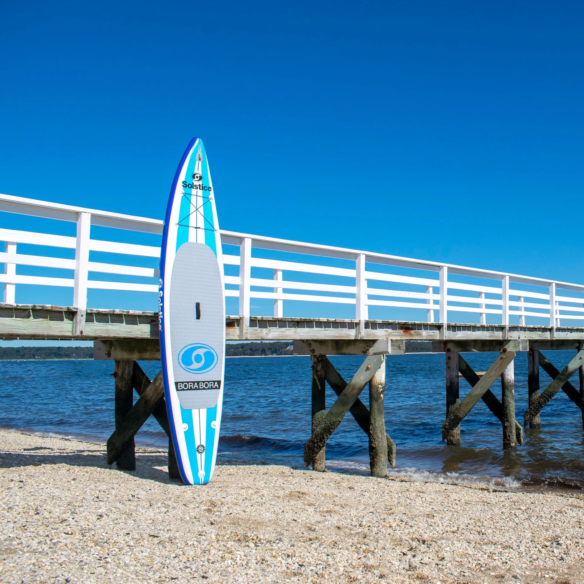 Solstice Watersports Islander Inflatable Stand-Up Paddle Board Kit (11'2 x 31'' x 6'') - Womvr