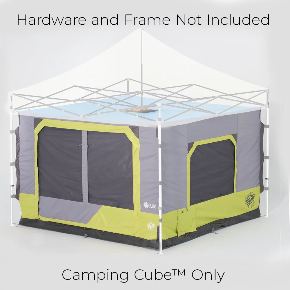 E-Z Up? Camping Cube? 6.4, Outdoor Camping Cube Converts to 10