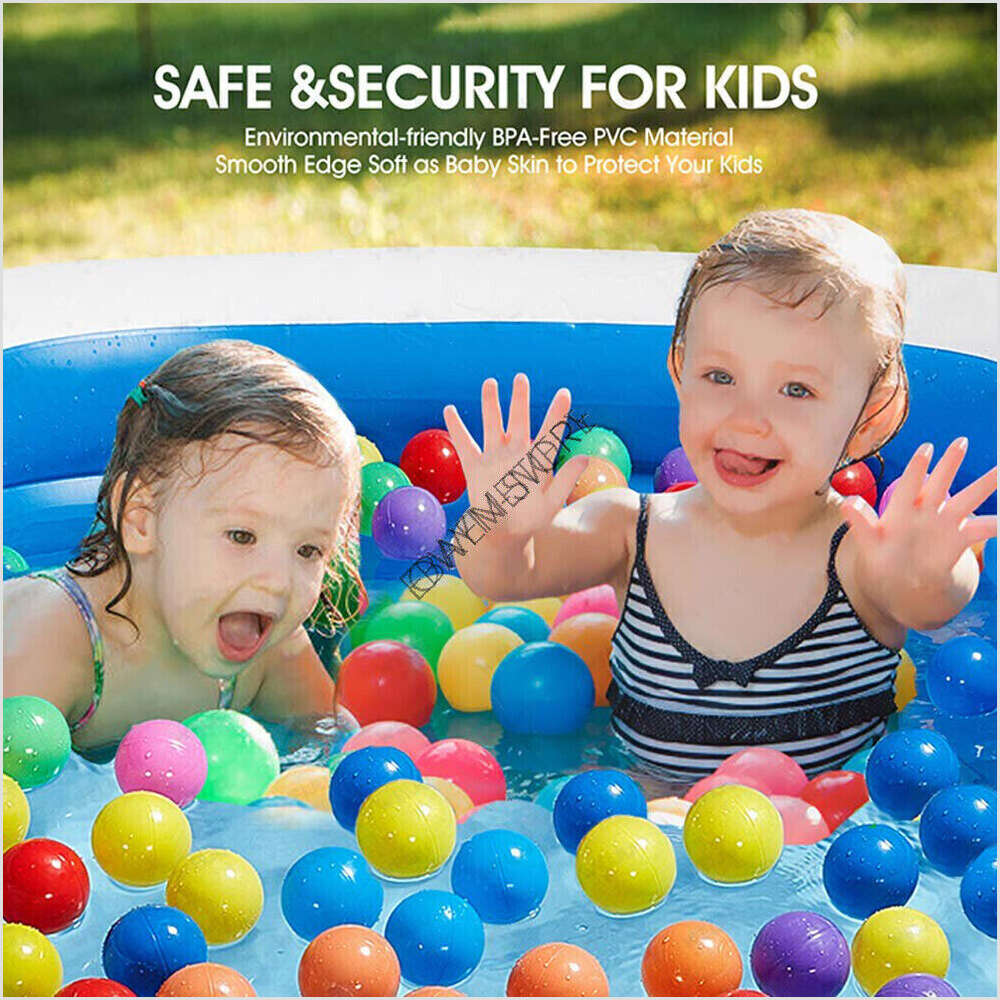 New INFLlatable Kids Swimming Paddling Pools Outdoor Garden Children Family Pools - Womvr