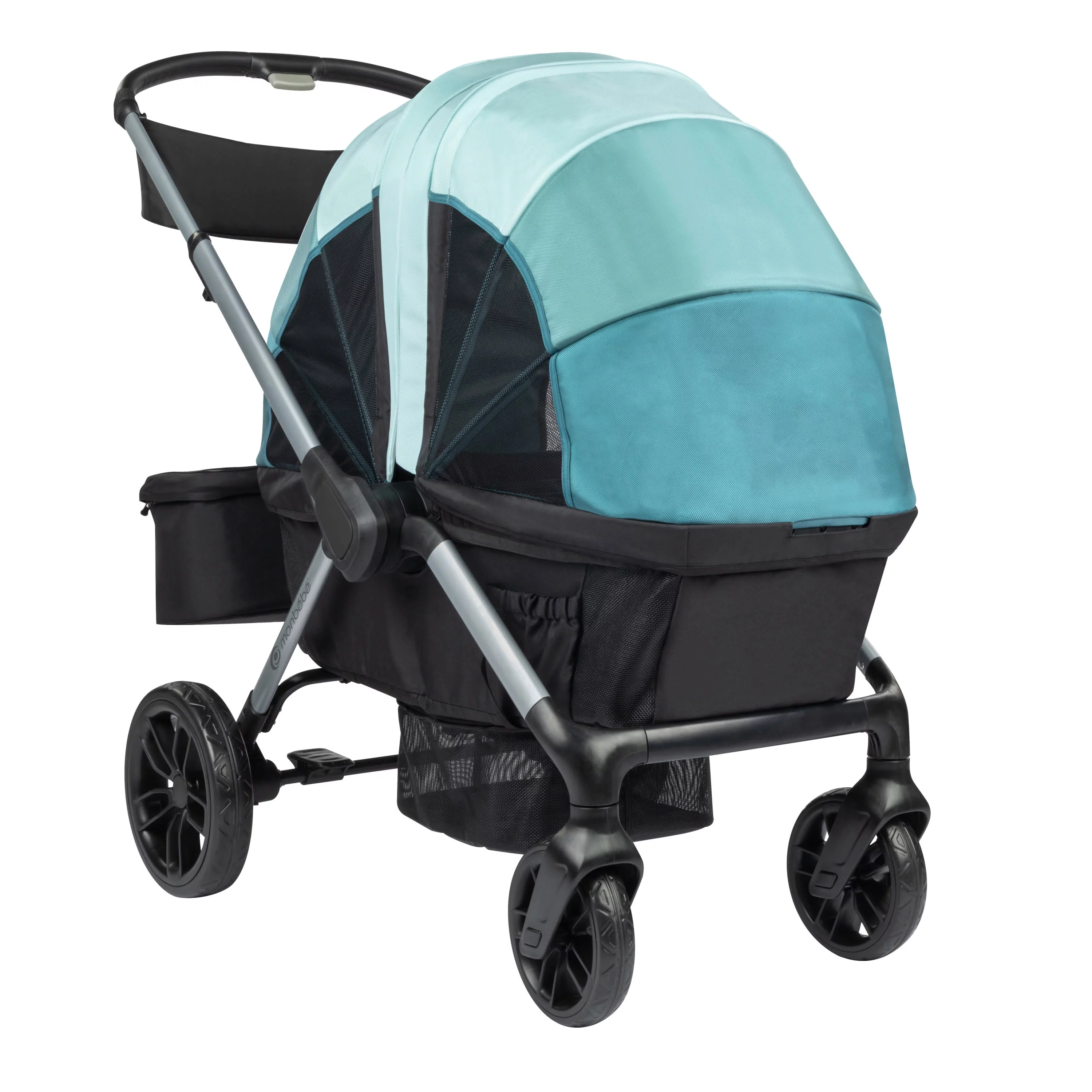 Monbebe Everyday Outings Wagon Stroller, Cobblestone Grey - Womvr