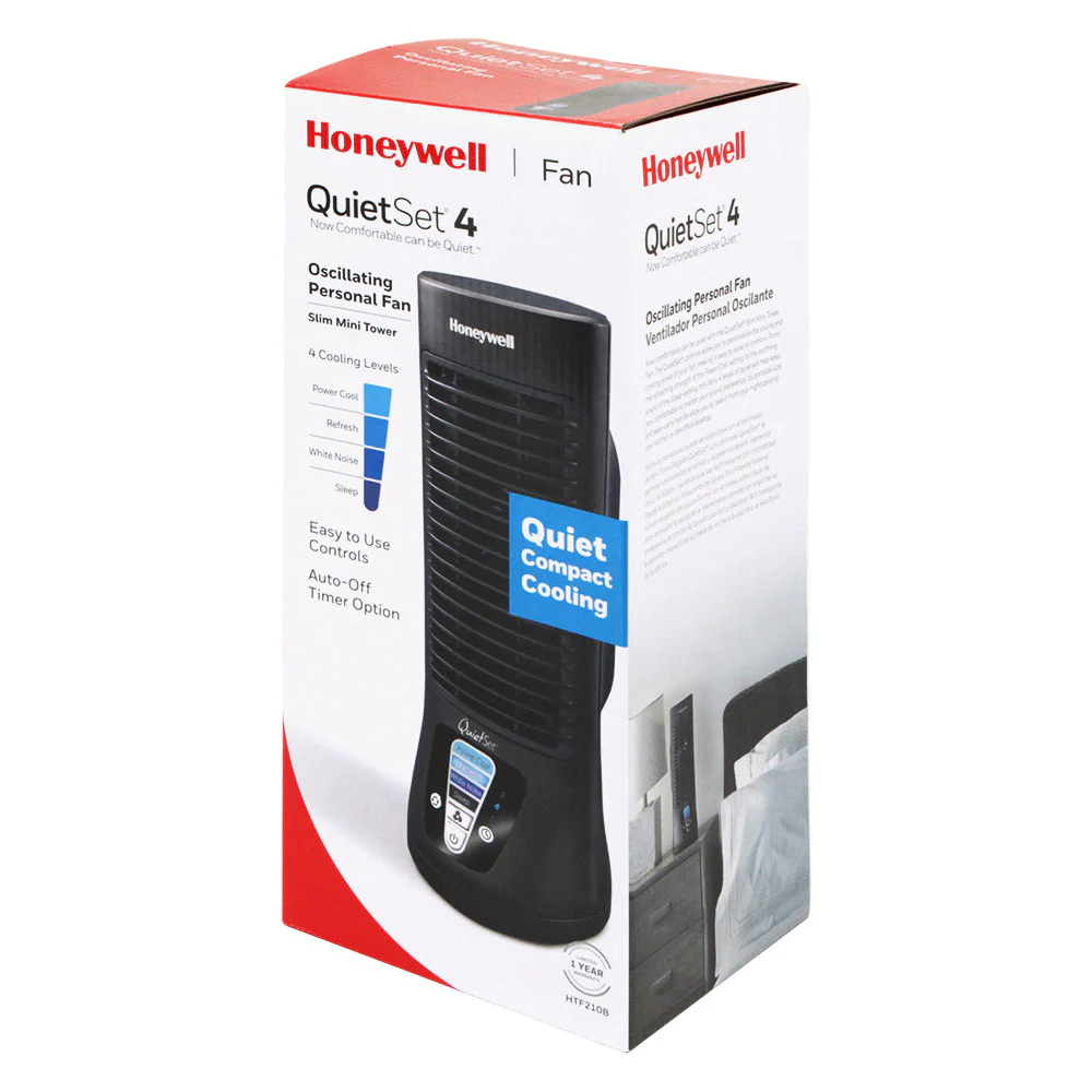 Honeywell Table Fan 13'' 4-speed DC motor | HTF210BC - Womvr