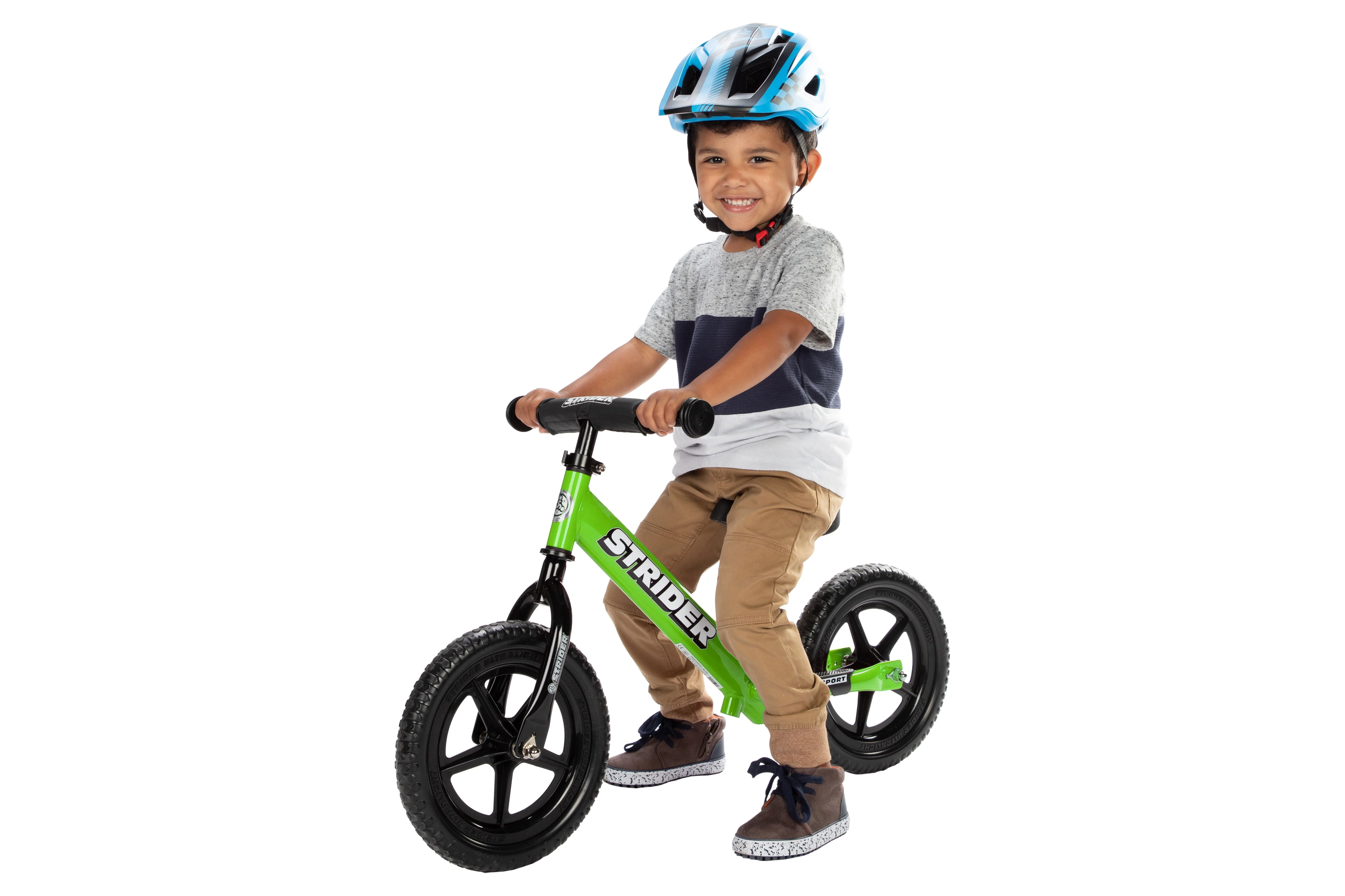 Strider - 12 Sport Balance Bike, Ages 18 Months to 5 Years - Blue - Womvr