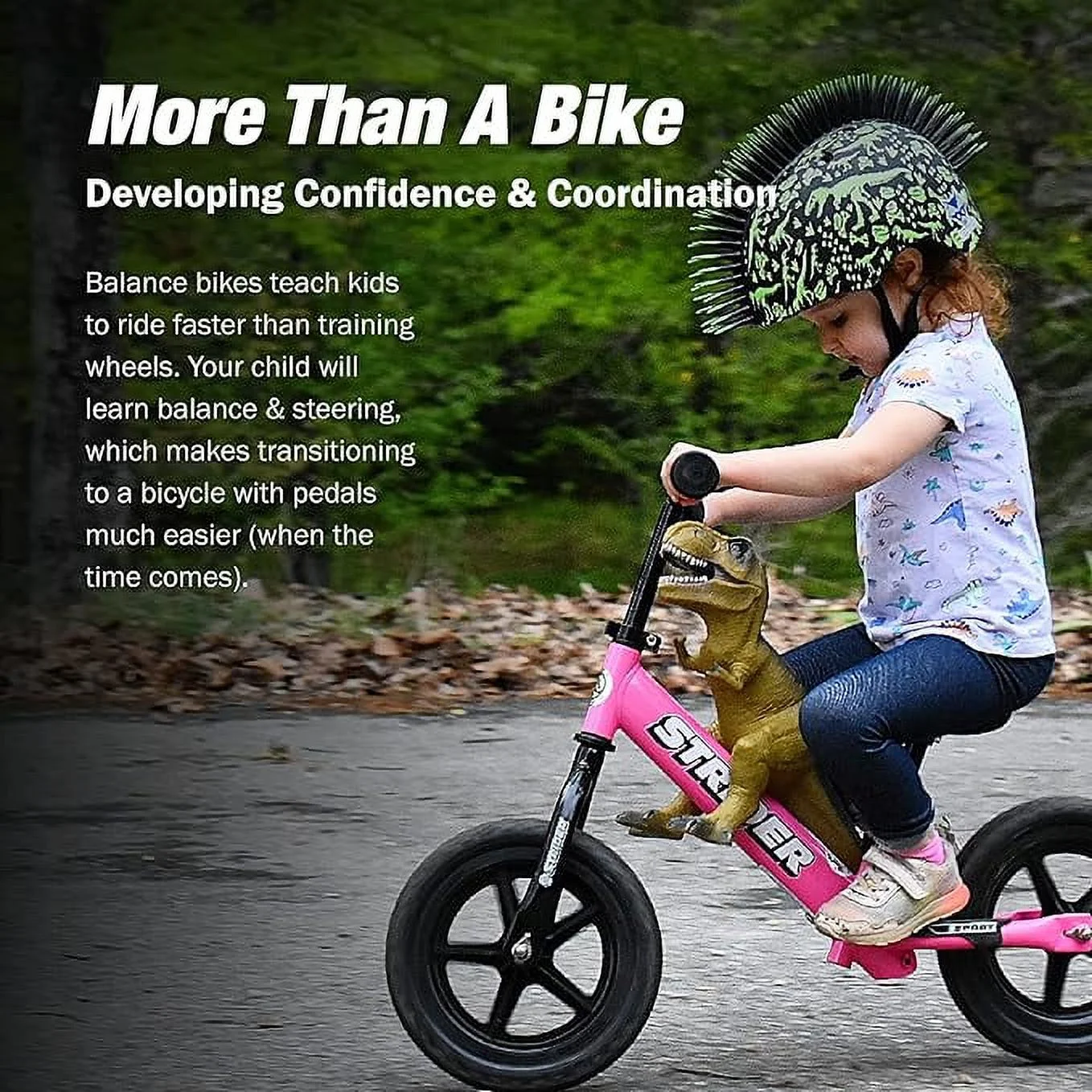 Strider - 12 Sport Balance Bike, Ages 18 Months to 5 Years - Blue - Womvr