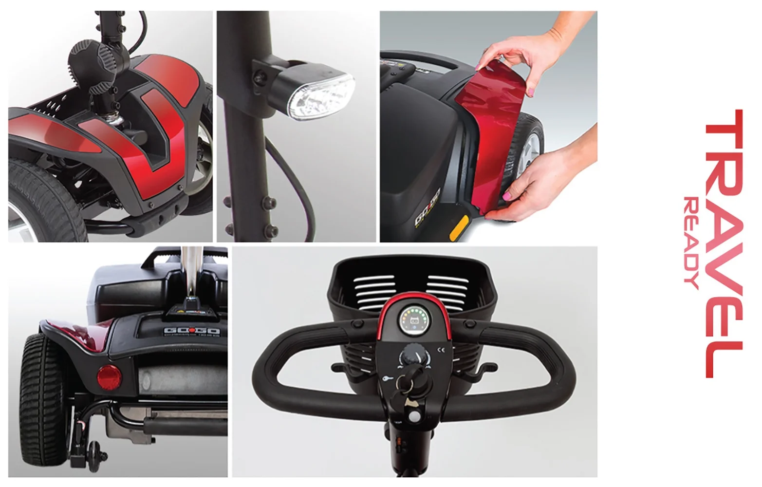 Pride Mobility GoGo Sport 4 Wheel Scooter with Ext Warr - Womvr