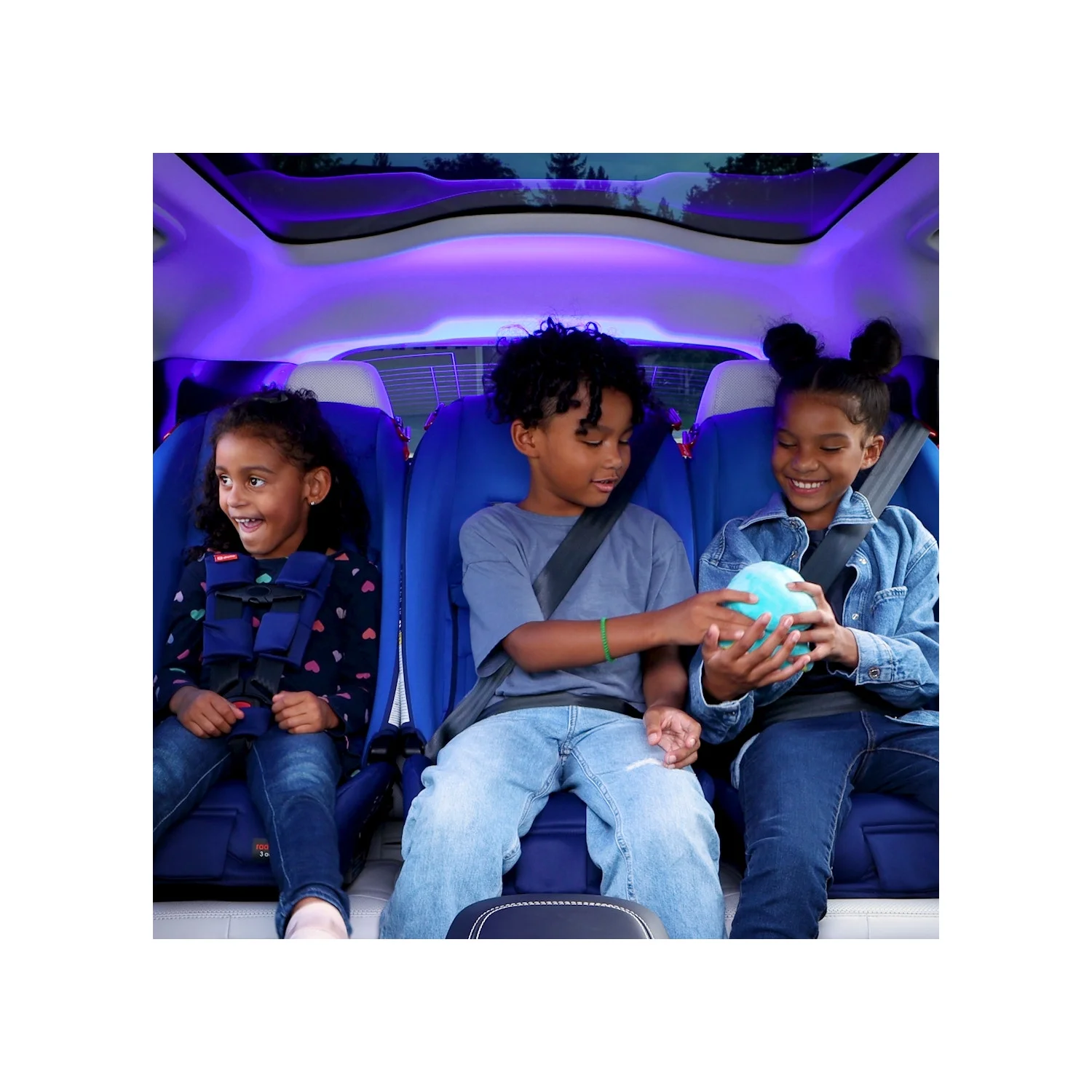 Diono Radian 3R All-in-One Convertible Car Seat, Slim Fit 3 Across, Black - Womvr