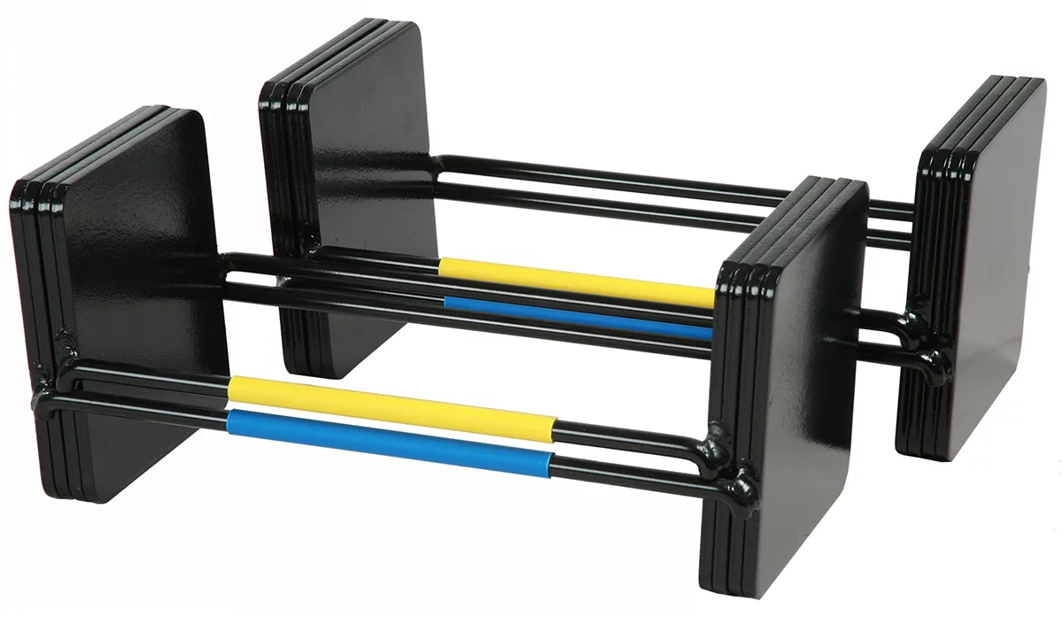 PowerBlock Elite Exp Adjustable Dumbbell Stage 2 Expansion Kit 20 lb (50-70) - Womvr