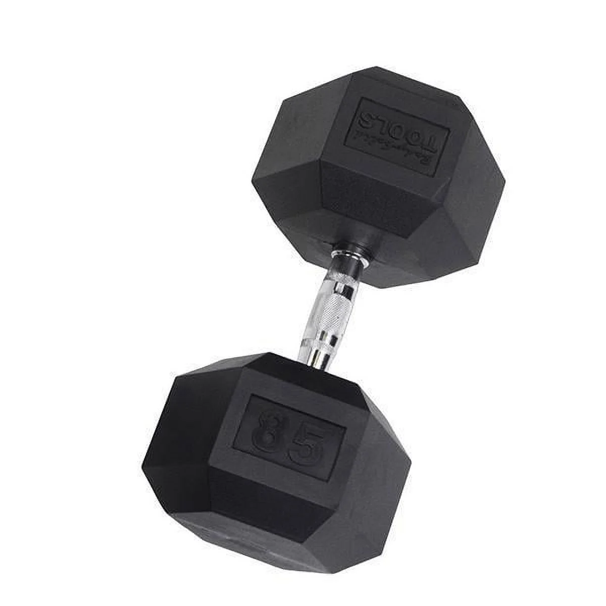 Rubber Coated Hex Dumbbells 55 lb. - Womvr