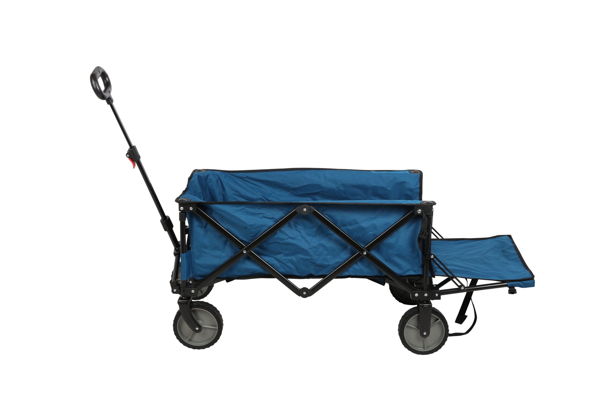 Ozark Trail Quad Folding Camp Wagon with Tailgate, Blue - Womvr