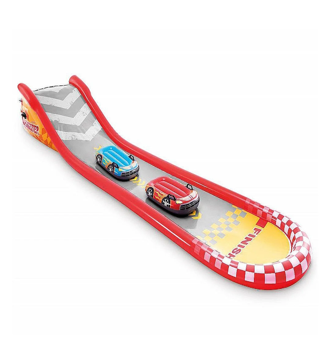 HearthSong 18-Foot Racing Fun Inflatable Water Slide - Womvr