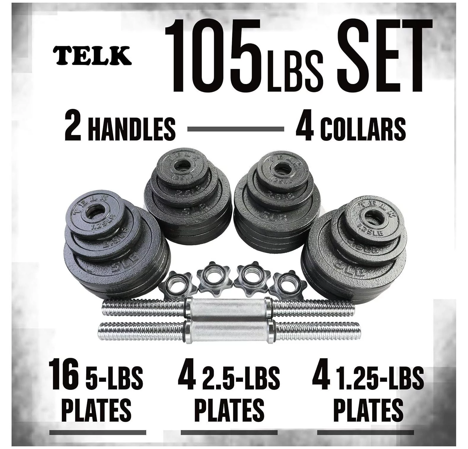 CodYinFI Adjustable Dumbbells, Available for 45, 65, 105 and 200 lbs - Womvr