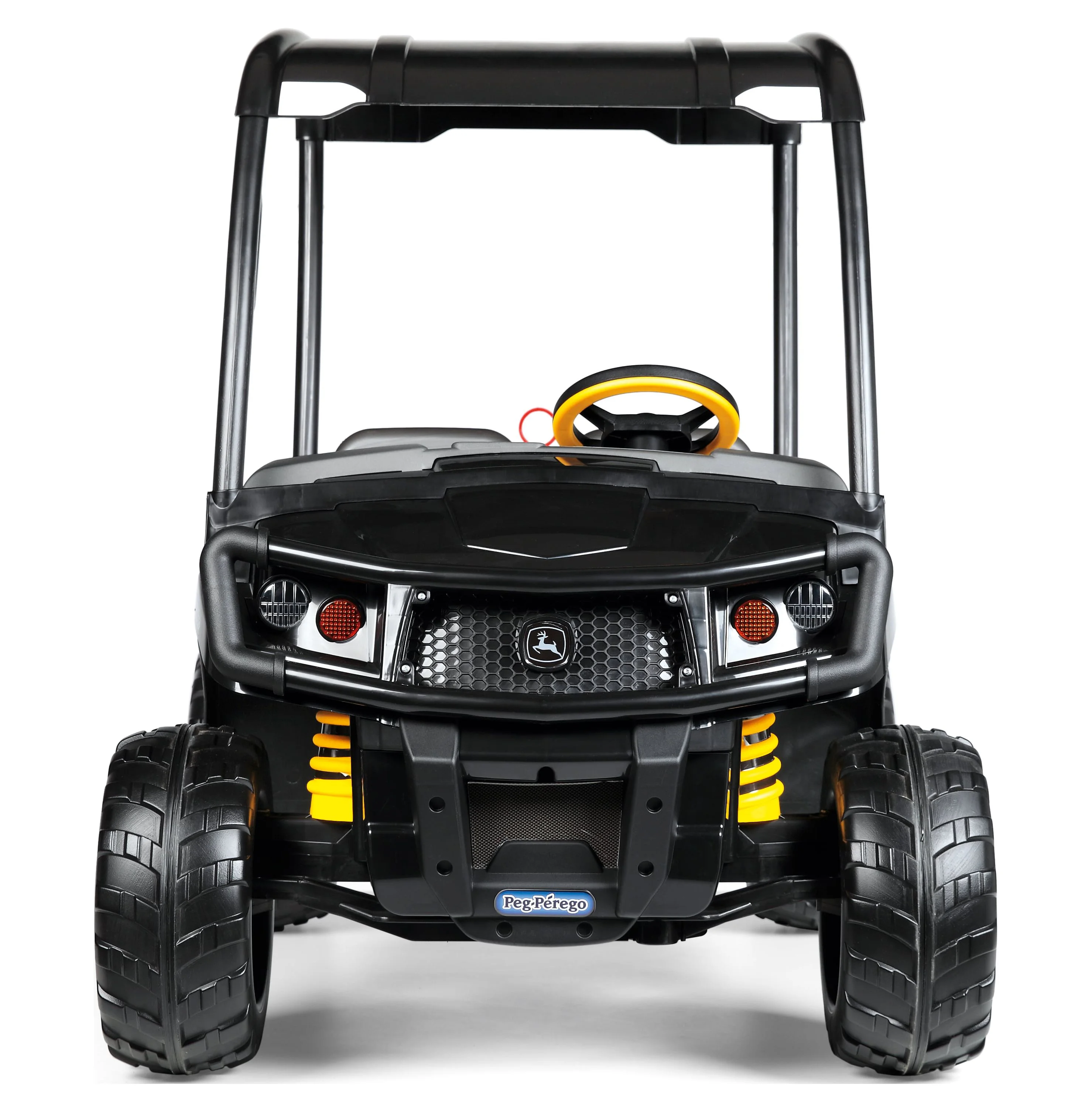 Peg Perego John Deere Gator XUV Midnight Black, 12-Volt Battery-Powered Ride-on - Womvr