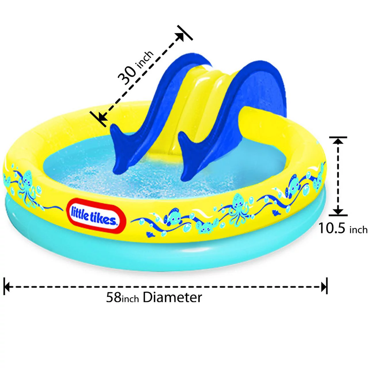 Little Tikes LT Narwhal Spray Pool, Kids ages 3-6 - Womvr