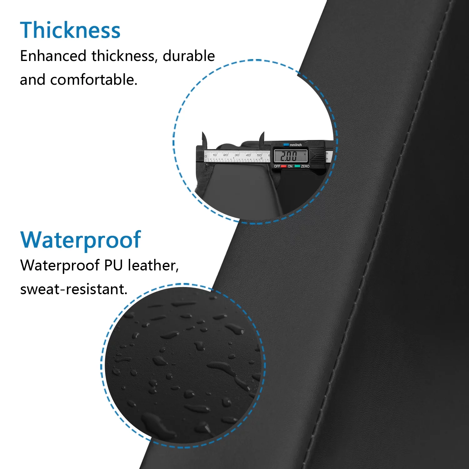 Matladin 8' Folding Gymnastics Gym Exercise Aerobics Mat, 8ft x 2ft x 2in PU Leather Tumbling Mats (Pink) - Womvr