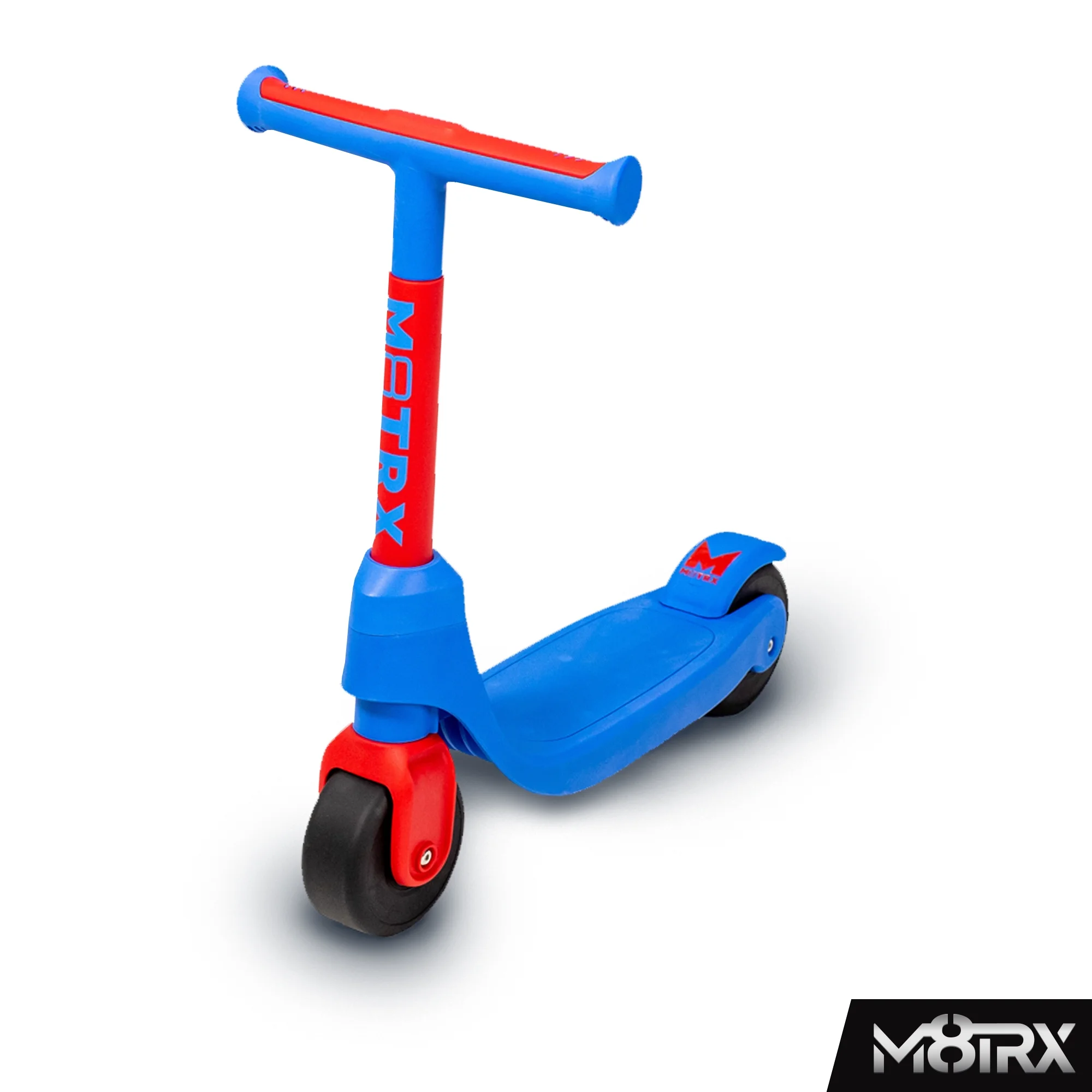 M8TRX Beginner Two Wheel Kick Scooter for Kids and Toddlers, Ages 2.5 +, Balance and First Scooter, Blue - Womvr