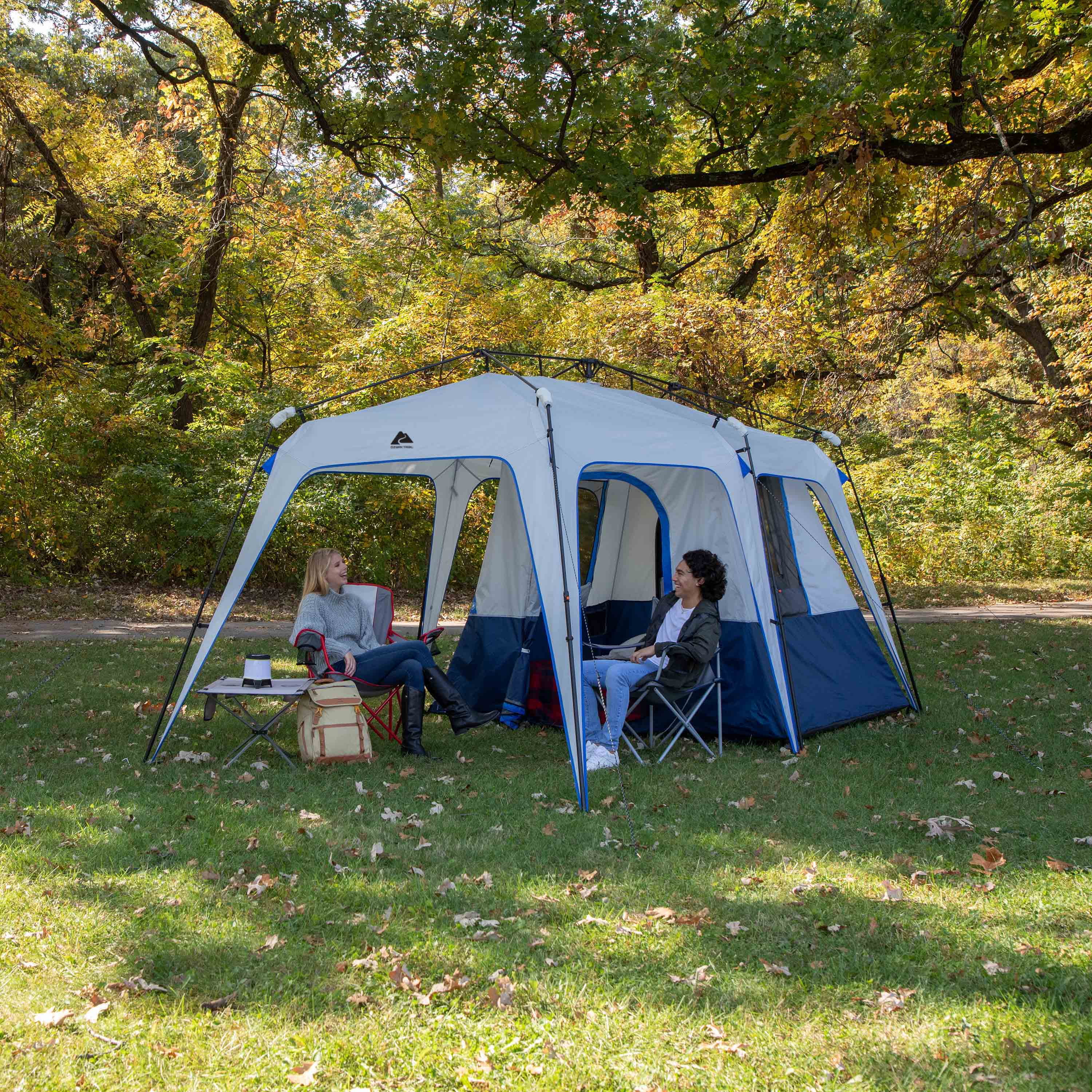 Ozark Trail 15' x 9' 5-in-1 Convertible Instant Tent and Shelter, 41 lbs - Womvr