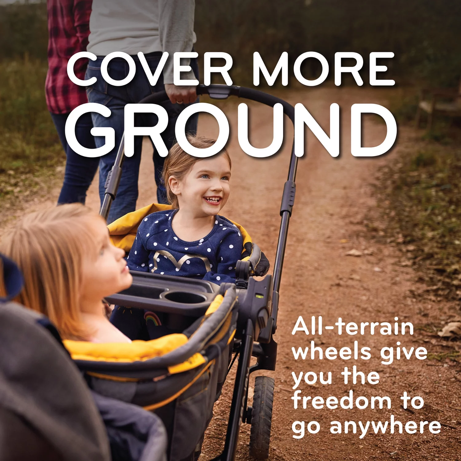 Evenflo Pivot Xplore All Terrain Stroller Wagon, Adventurer, Unisex, 6 Months - 5 Years - Womvr