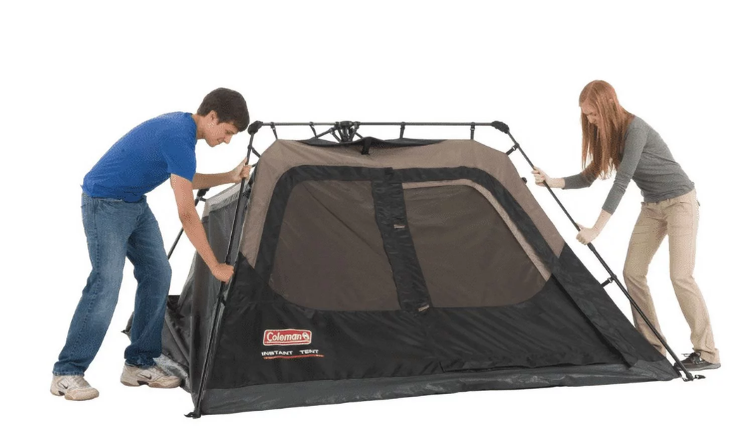 Coleman 6-Person Carlsbad Dark Room Dome Camping Tent with Screen Room - Womvr