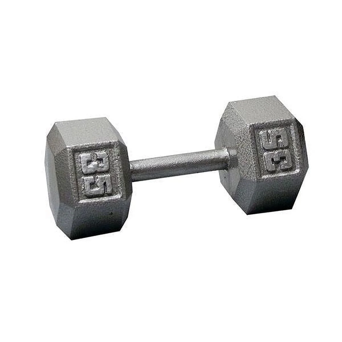 Body-Solid Cast Iron Hex Dumbbells, from 1 to 100 lb. 80 lb. - Womvr