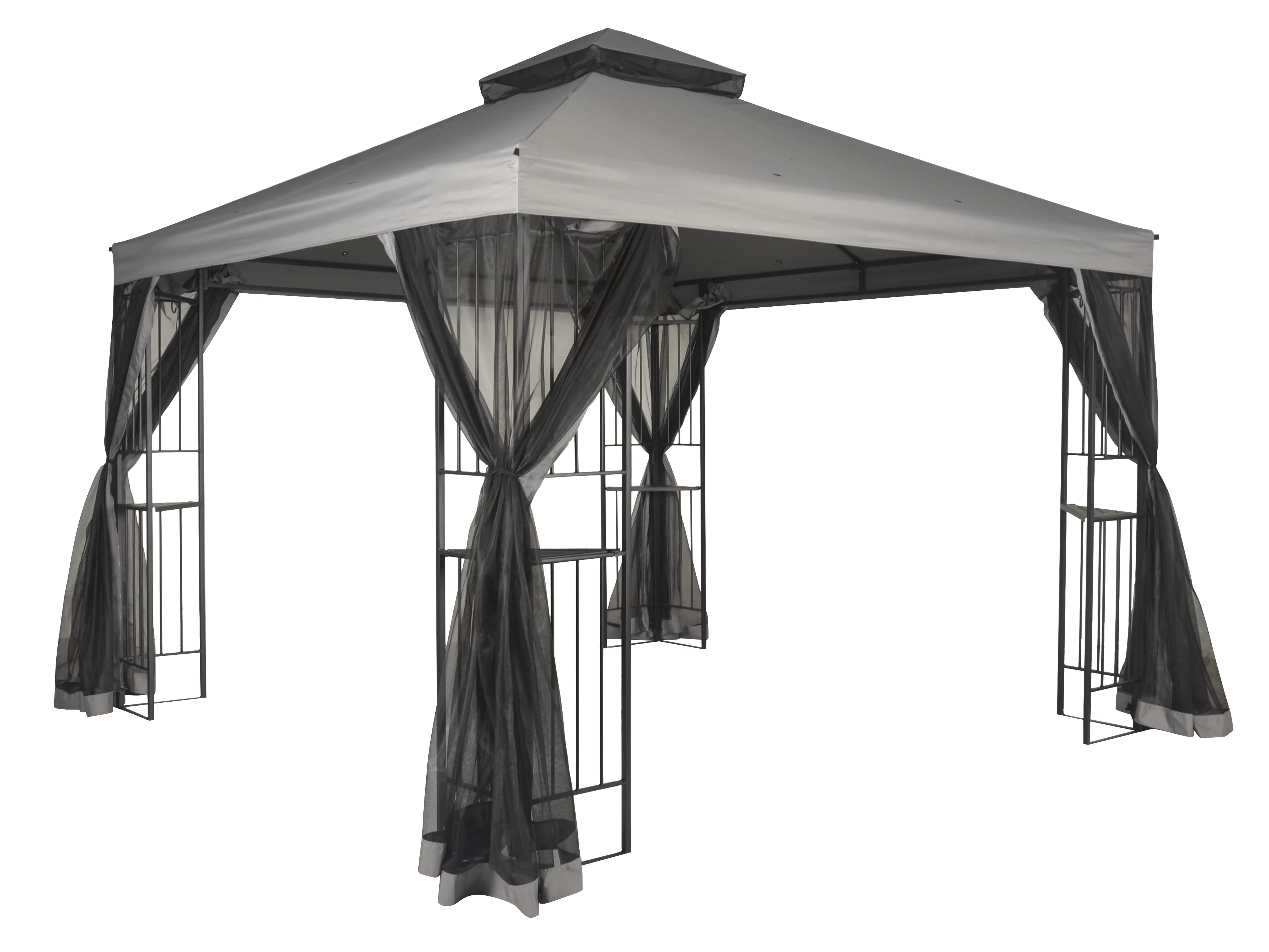 Mainstays 10' x 10' Easy Assembly Outdoor Furniture Patio Gazebo - Womvr