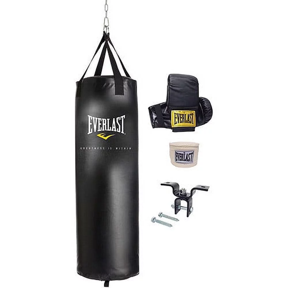 Everlast 70 lbs. Heavy Bag Kit - Womvr