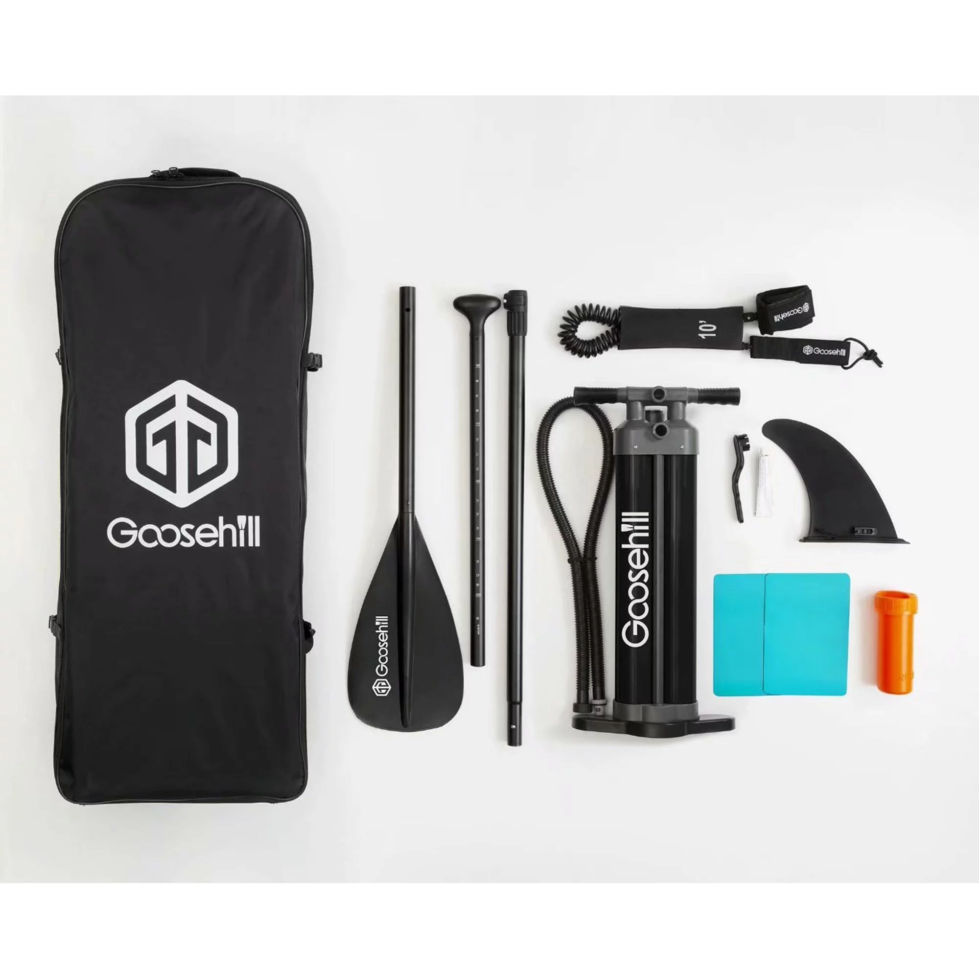 Goosehill Sailor Inflatable Stand Up High-quality Teal Paddle Board, lightweight, SUP Package, 10'6