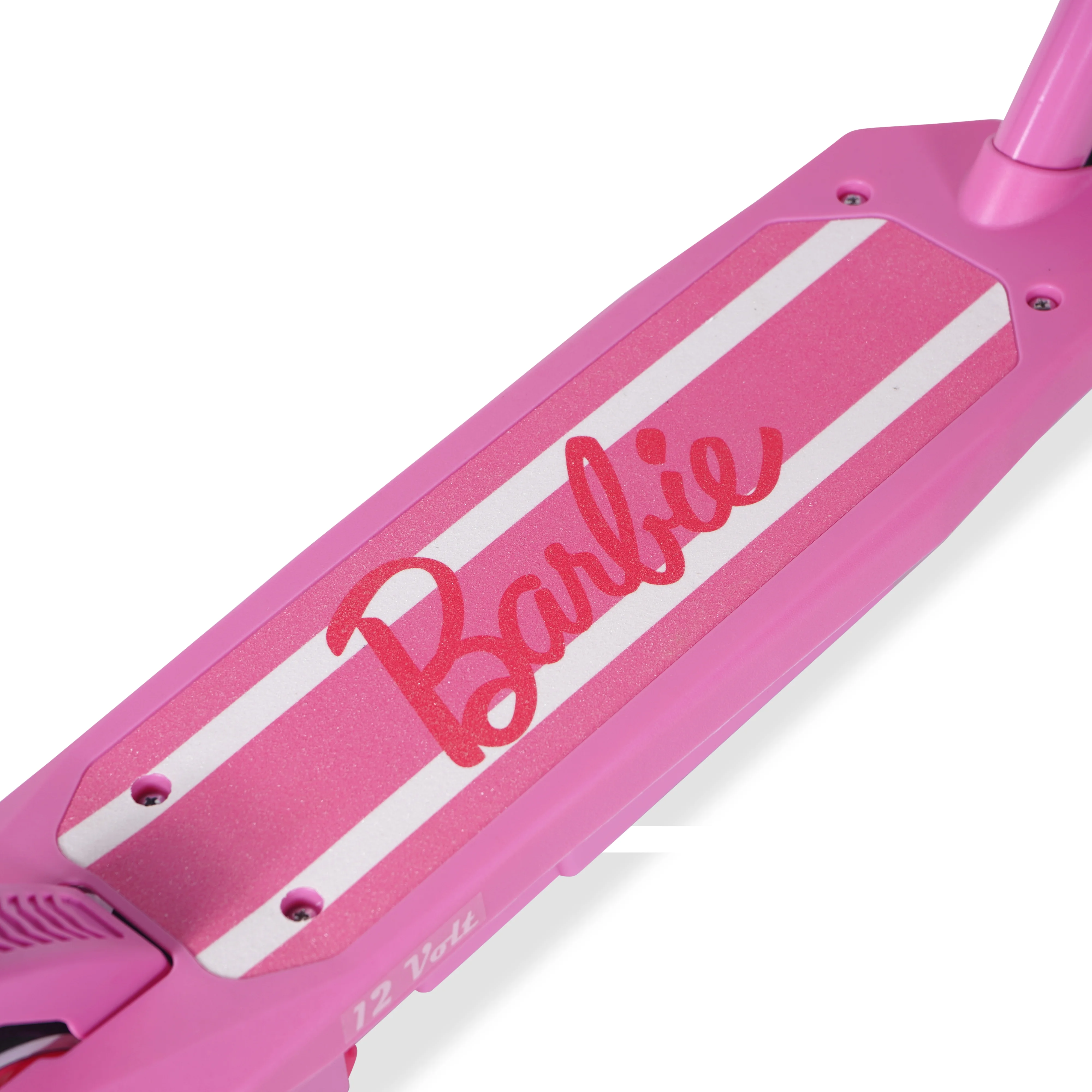 Barbie 12 Volt Jammer, Kids Electric Scooter Ride on, 10 mph Max Speed, for Ages 8+ - Womvr