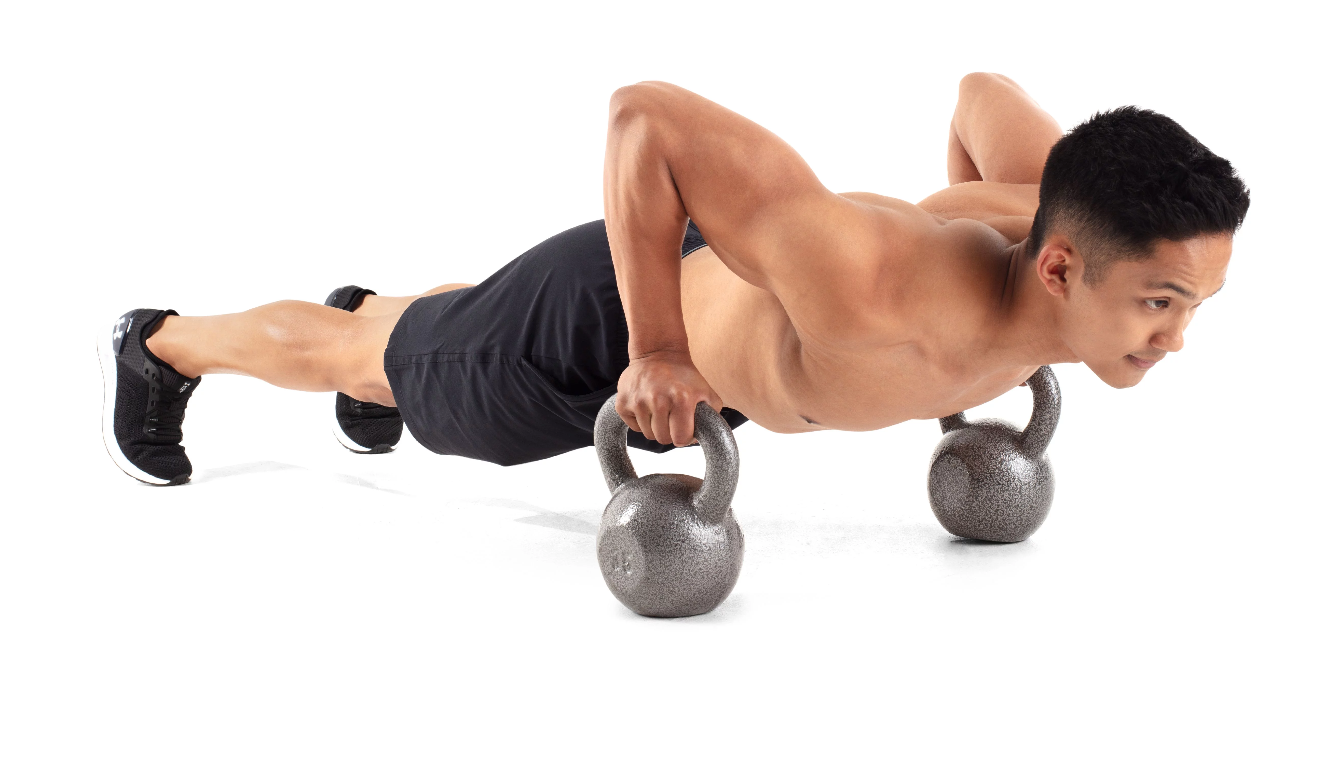 Weider, 30lb Cast Iron Hammertone Finish Kettlebell, Single - Womvr