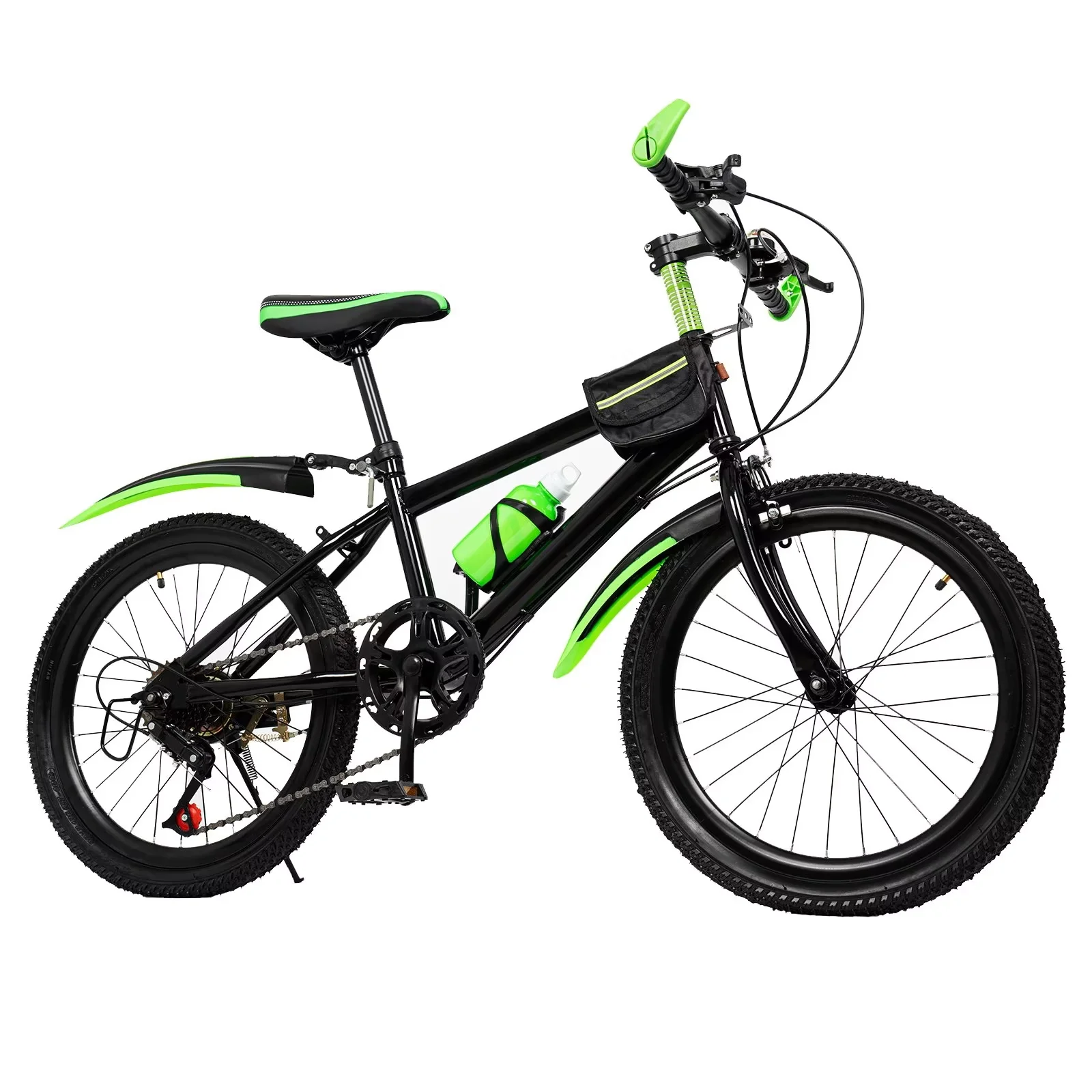 TFCFL Kids Bike 20 in Child Mountain Bike 7 Speeds High Carbon Steel Bicycle City Bike - Womvr