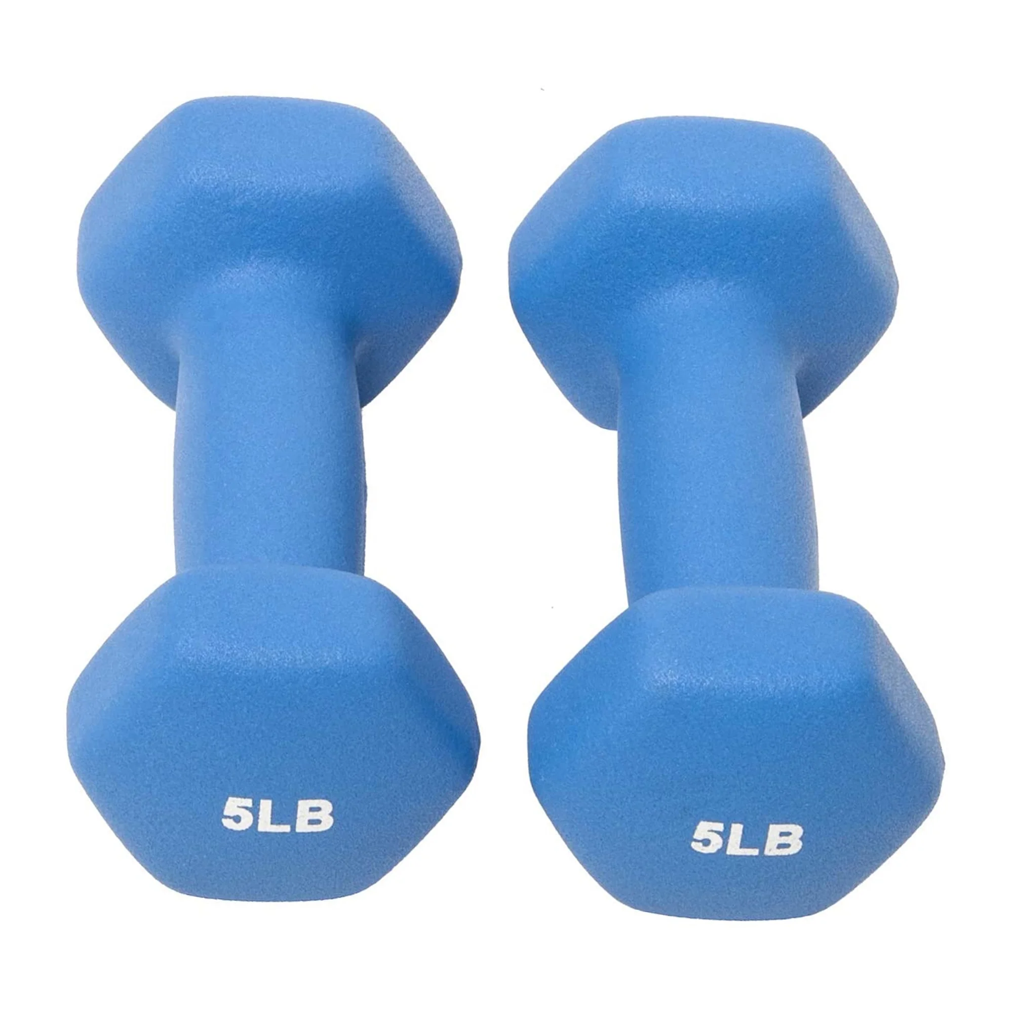 Sporzon! Neoprene Coated 3 Pairs Metal Handheld Dumbbell Weight w/ Stand - Womvr
