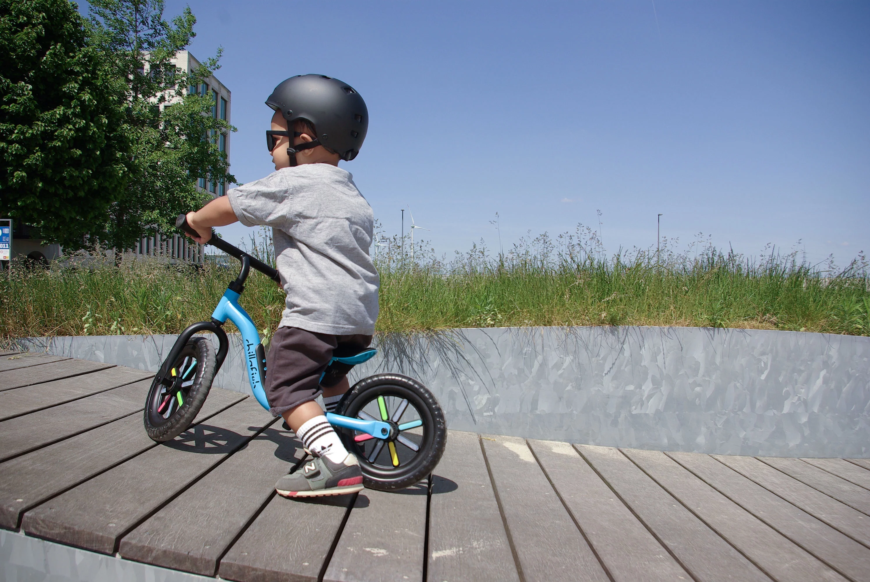 Chillafish Buzzi 10' Balance Bike for Kids 1.5 years and older, Lightweight Toddler Bike with Adjustable Seat - Womvr