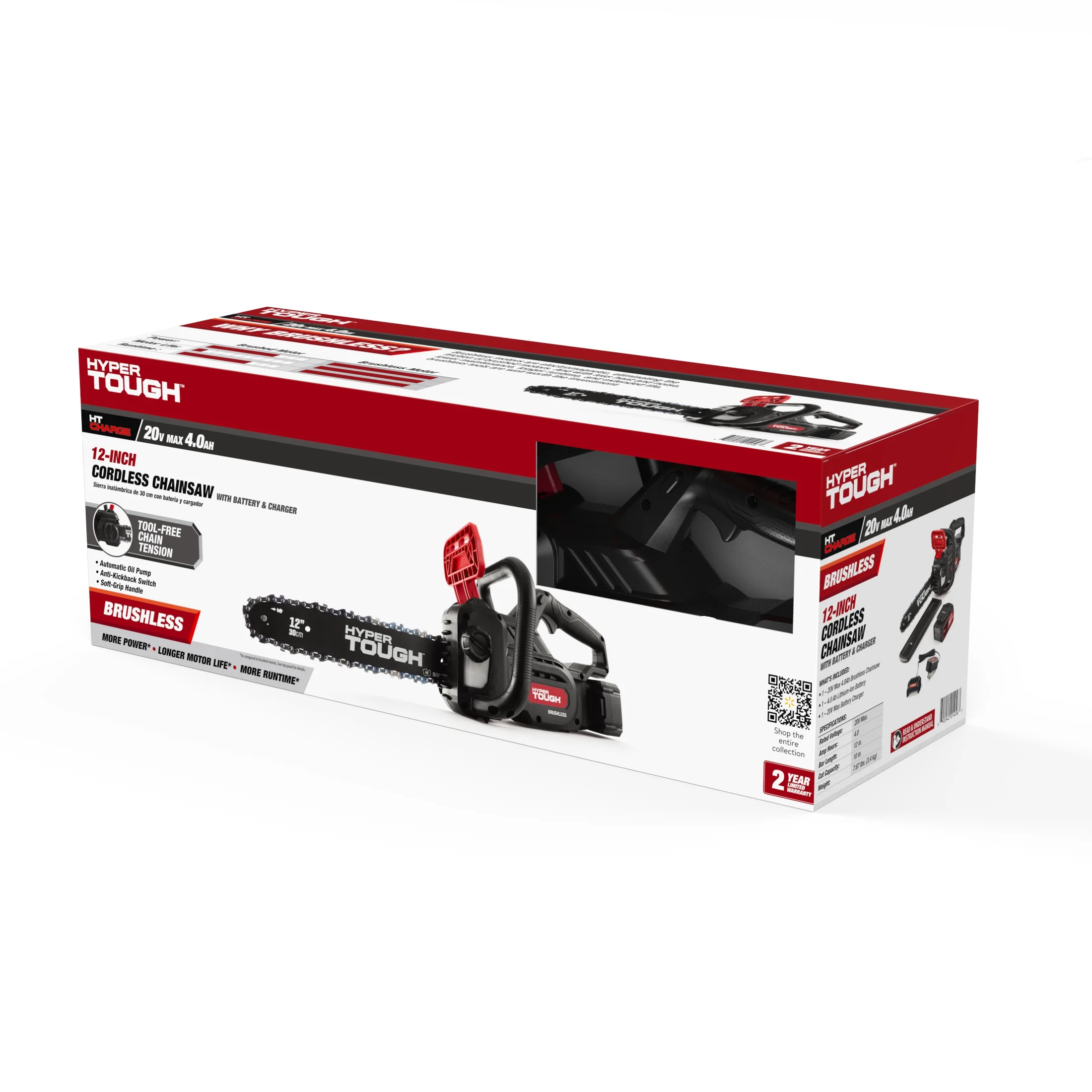 Hyper Tough 20V 4.0Ah Battery Powered 12