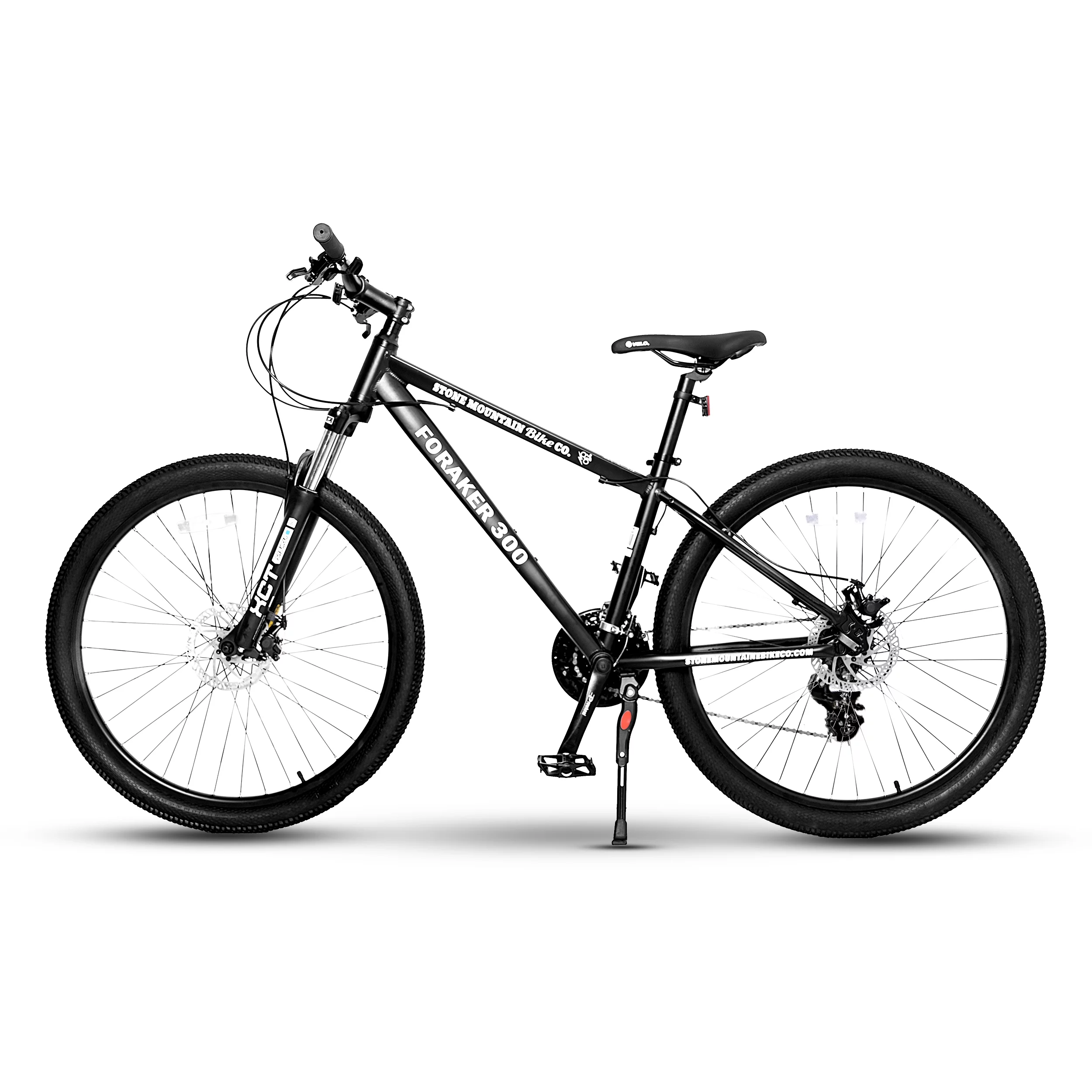 Paramount 100 Hybrid Mountain Bike, 29 x 2 Inch Wheels, 21-Speed, Light Weight Bike for Men & Women, White, Adults Bike Speed Rear Derailleur, Front and Rear Disc Brakes - Womvr