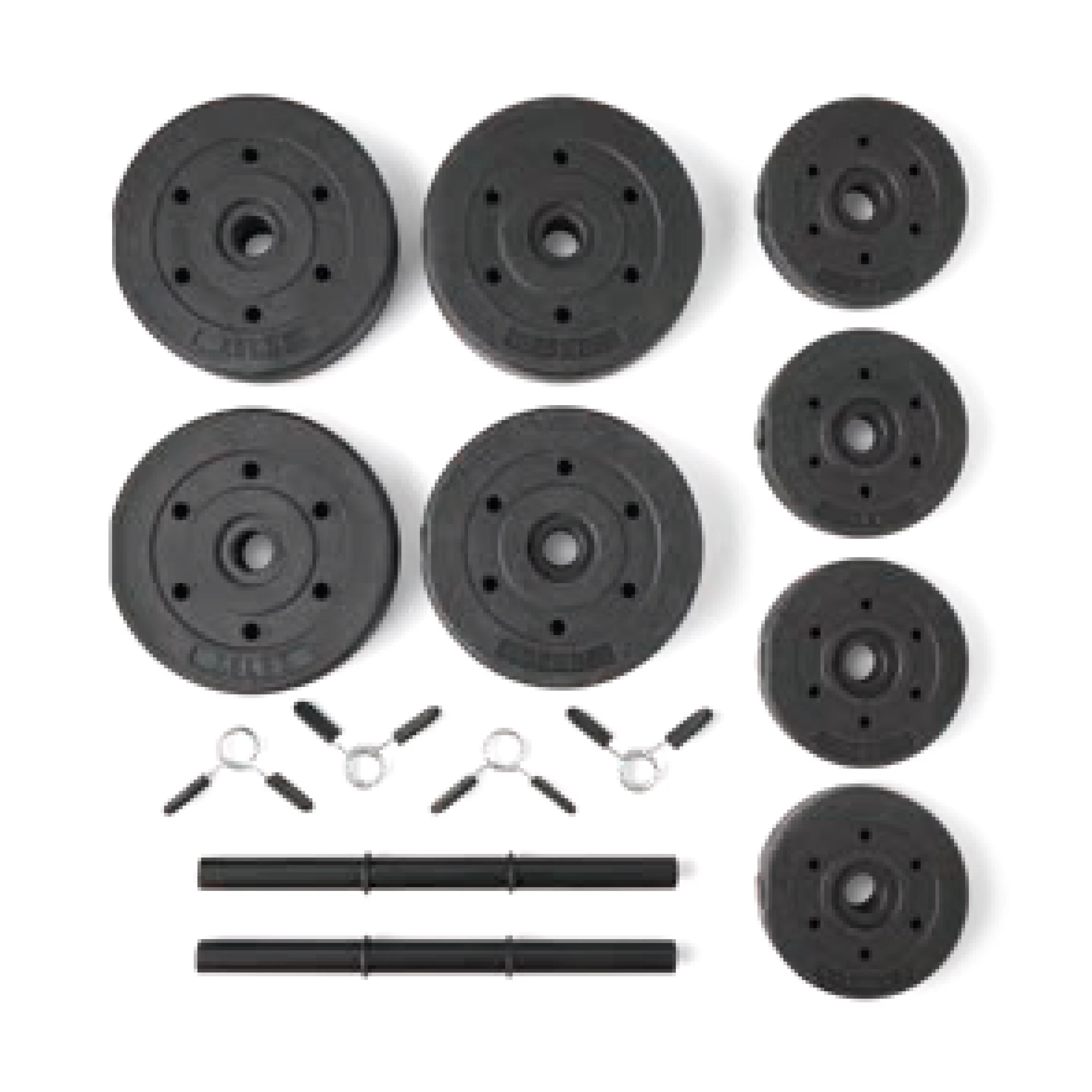 Athletic Works 40lb Adjustable Vinyl Dumbbell Set - Womvr