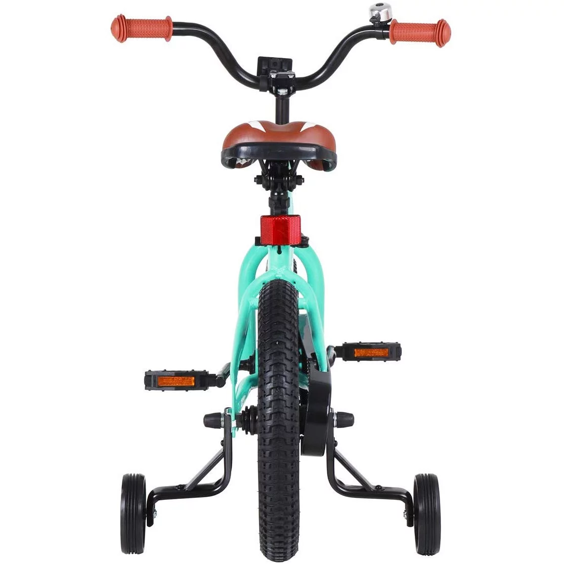 JOYSTAR Totem Series 16in Bike w/ Training Wheels & Kickstand, Mint Green - Womvr