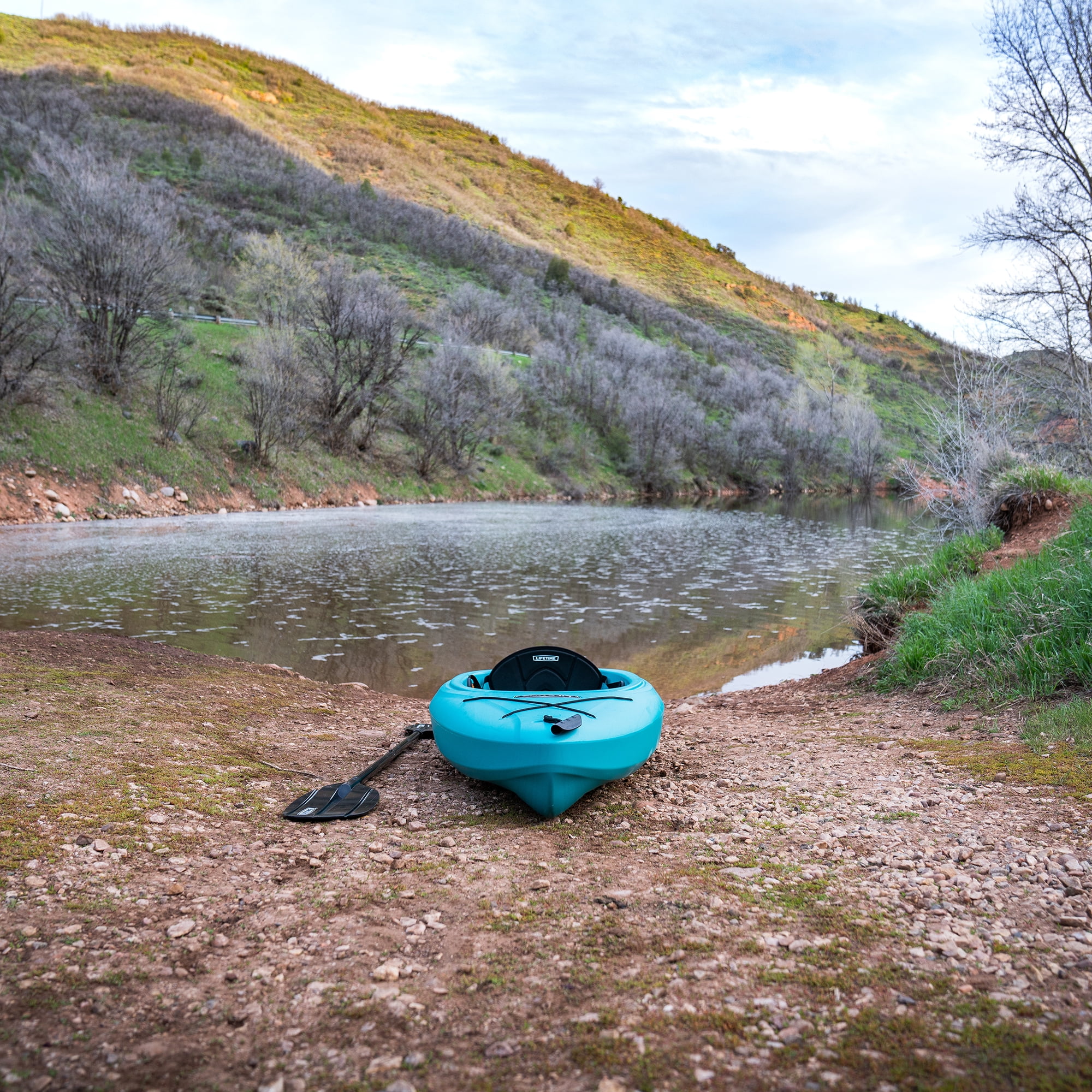 Lifetime Pacer 8 ft. Sit-Inside Kayak, Green (91032) - Womvr