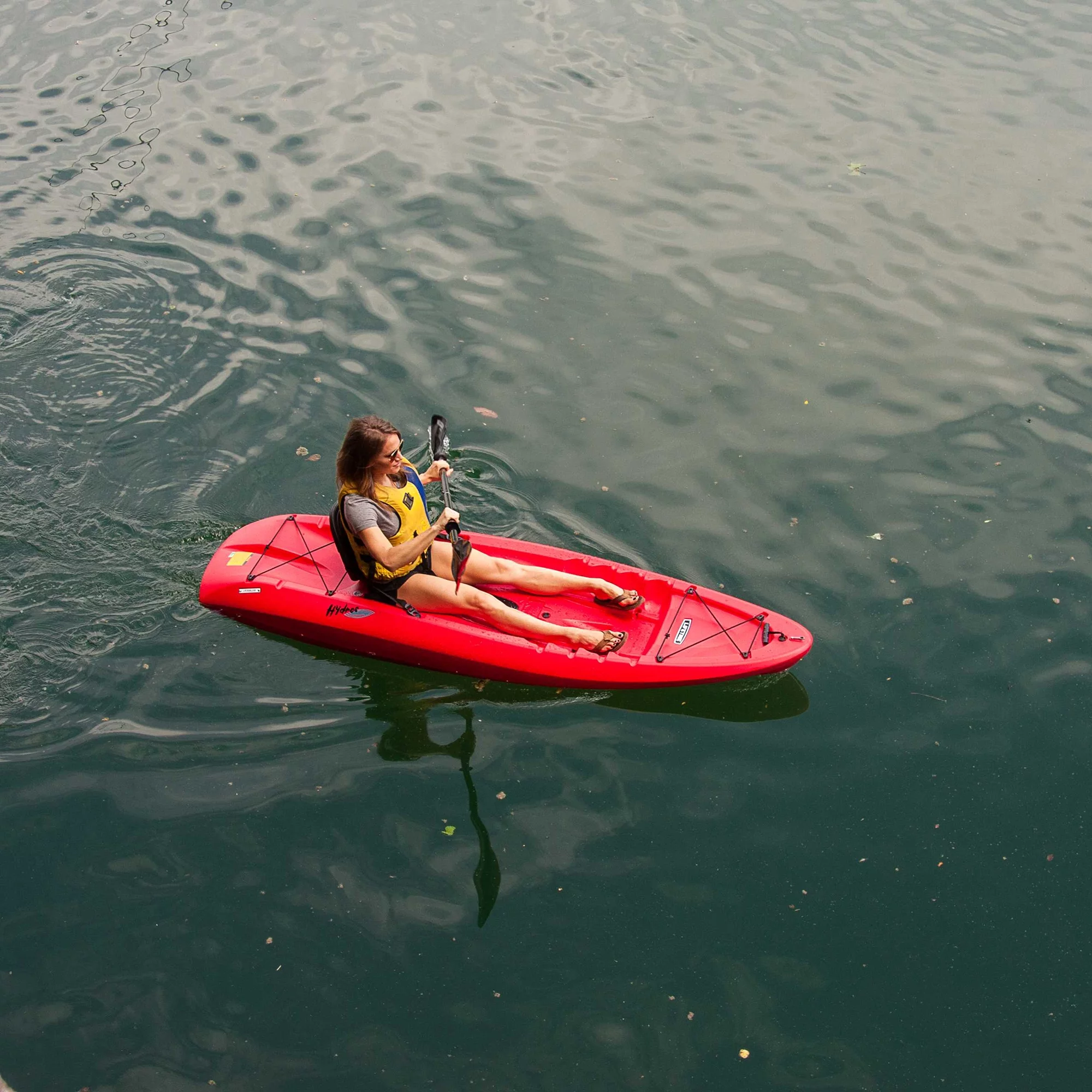 Lifetime Hydros 101 inch Sit-on-Top Kayak, Glacier Blue (90594) - Womvr